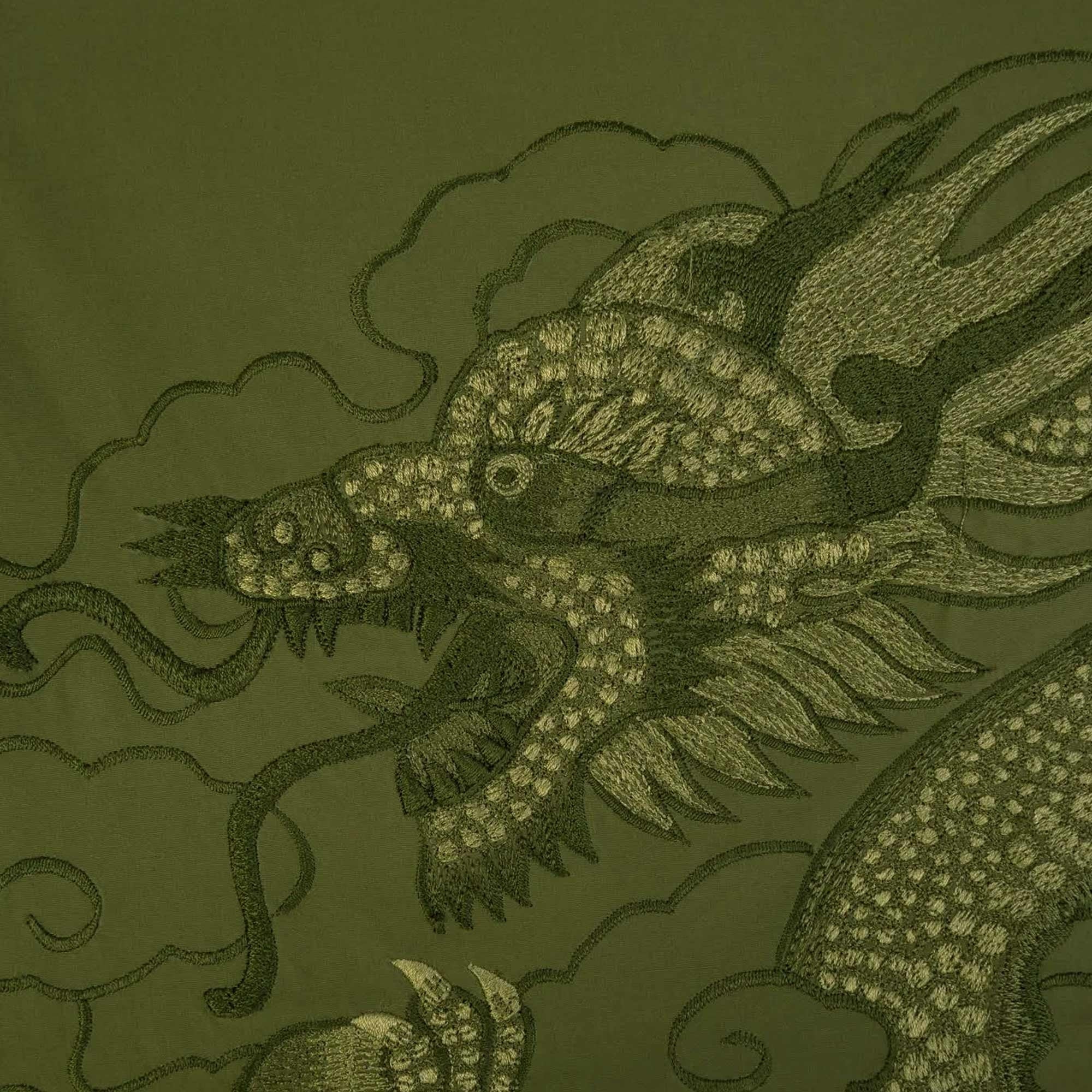 Maharishi Tibetan Dragon U.S. Snoshorts - Olive