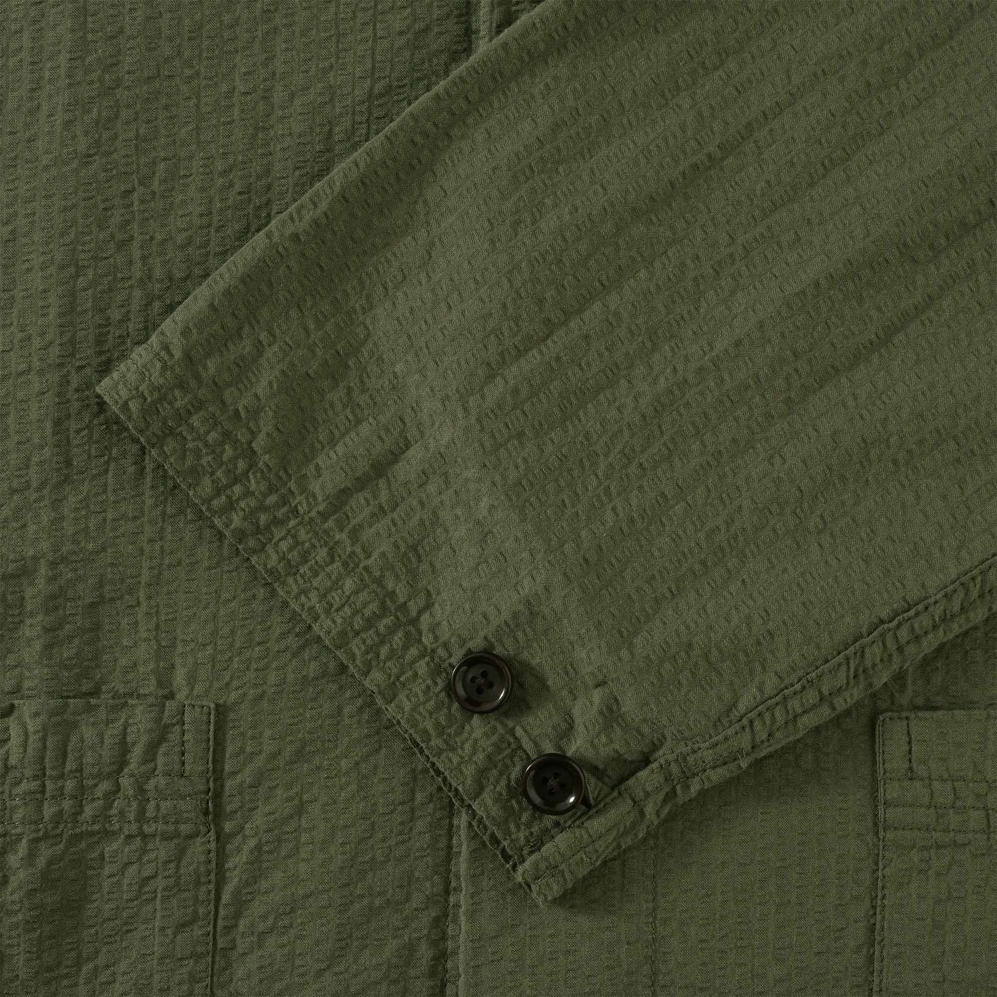 Oliver Spencer Hockney Shirt Jacket - Newlyn Green