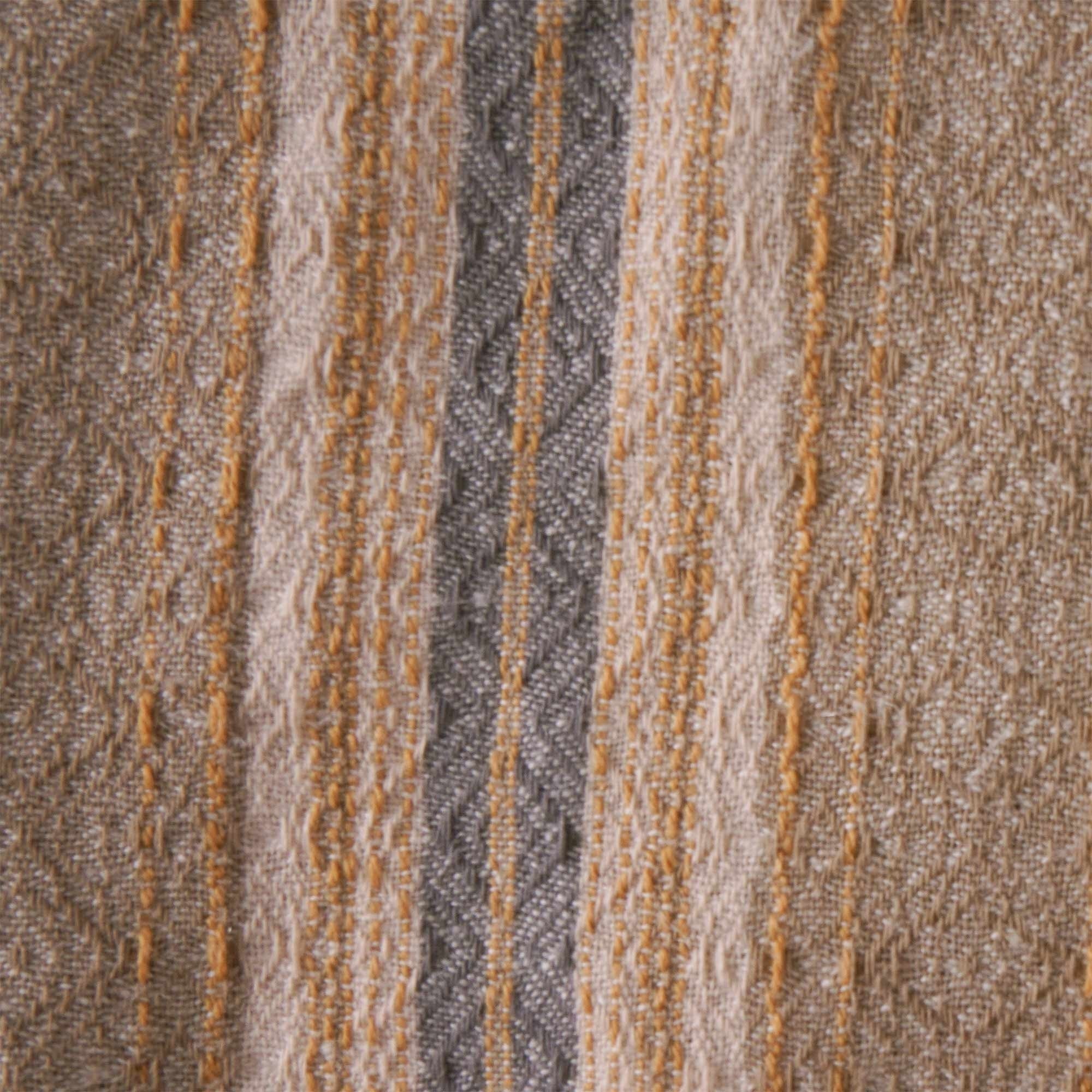 Snow Peak Cotton Linen Dobby Stripe Shirt - Beige