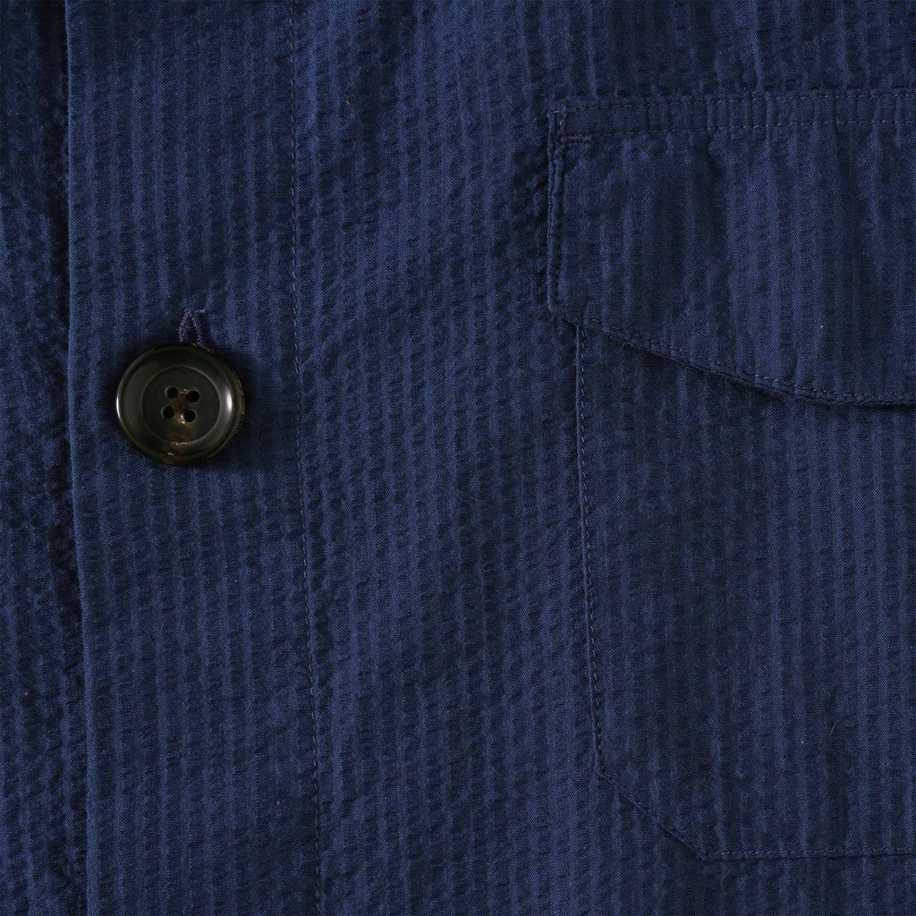 Oliver Spencer Hockney Shirt Jacket - Newlyn Blue