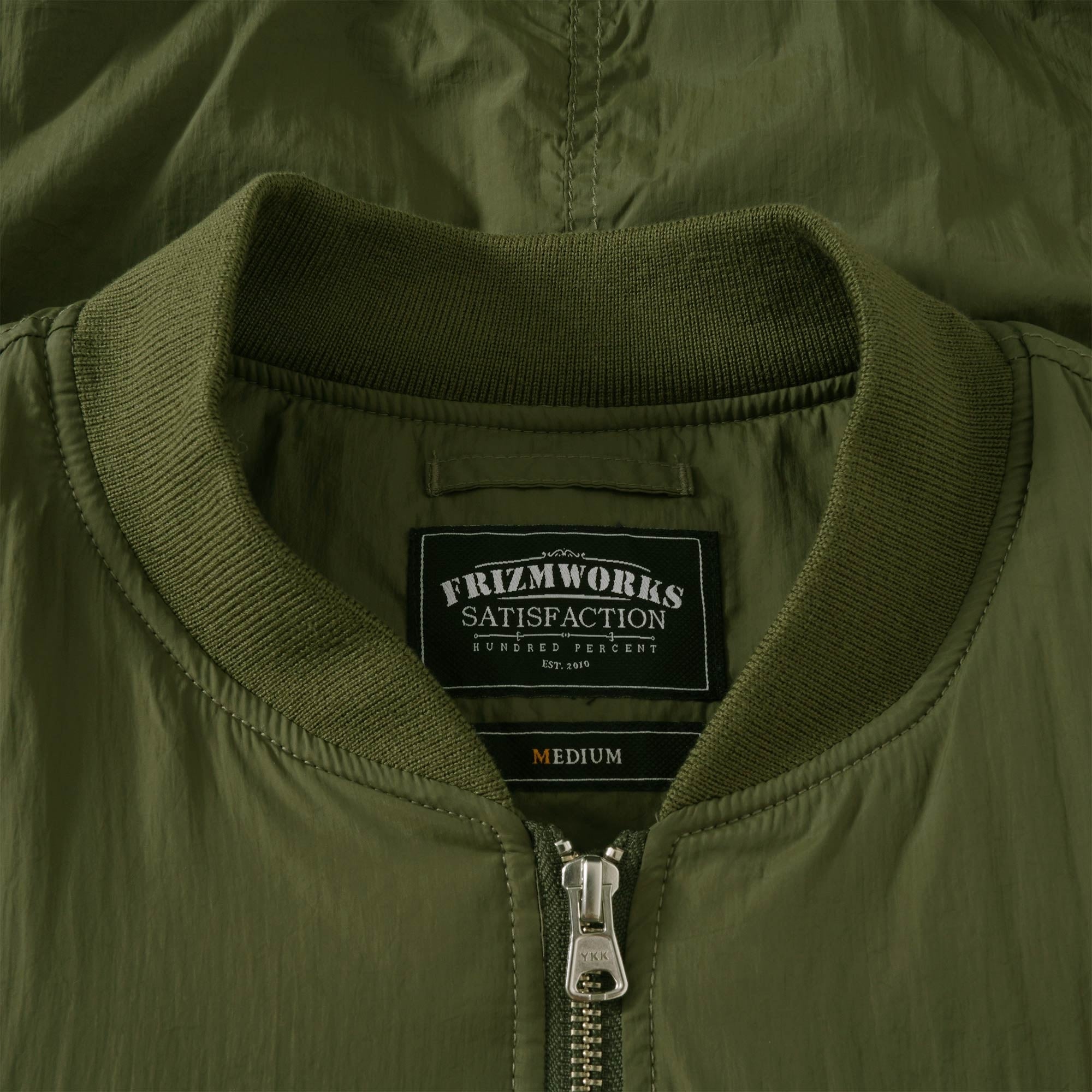 Silent MA-1 Flight Jacket - Olive
