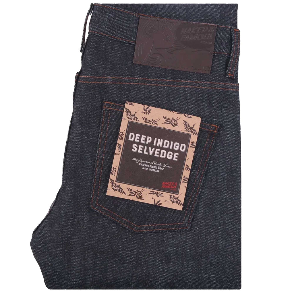 Weird Guy Deep Indigo Rigid Selvedge - Indigo