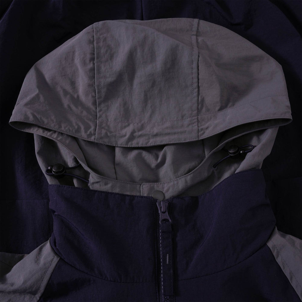 FrizmWORKS Nylon Set-Up Track Jacket - Navy