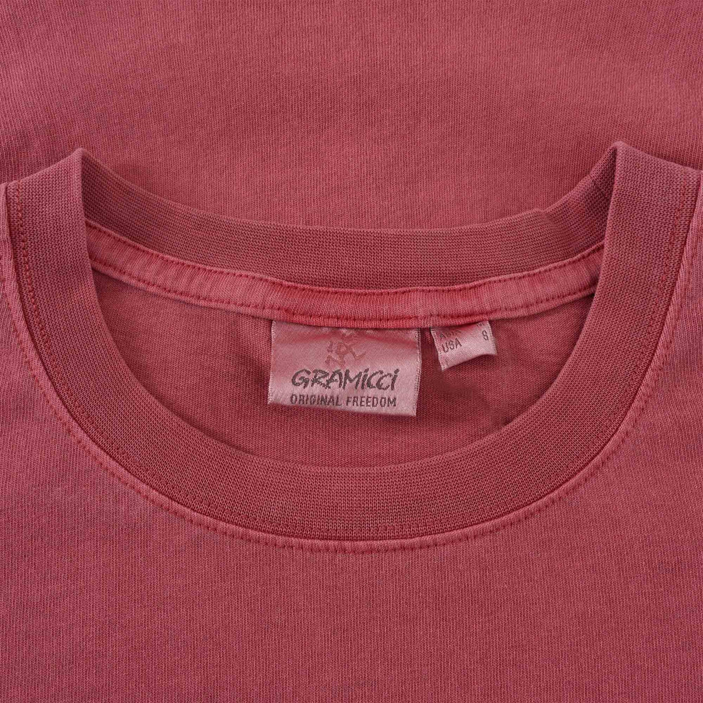 Gramicci Keep on Hiking T-shirt - Dusty Red