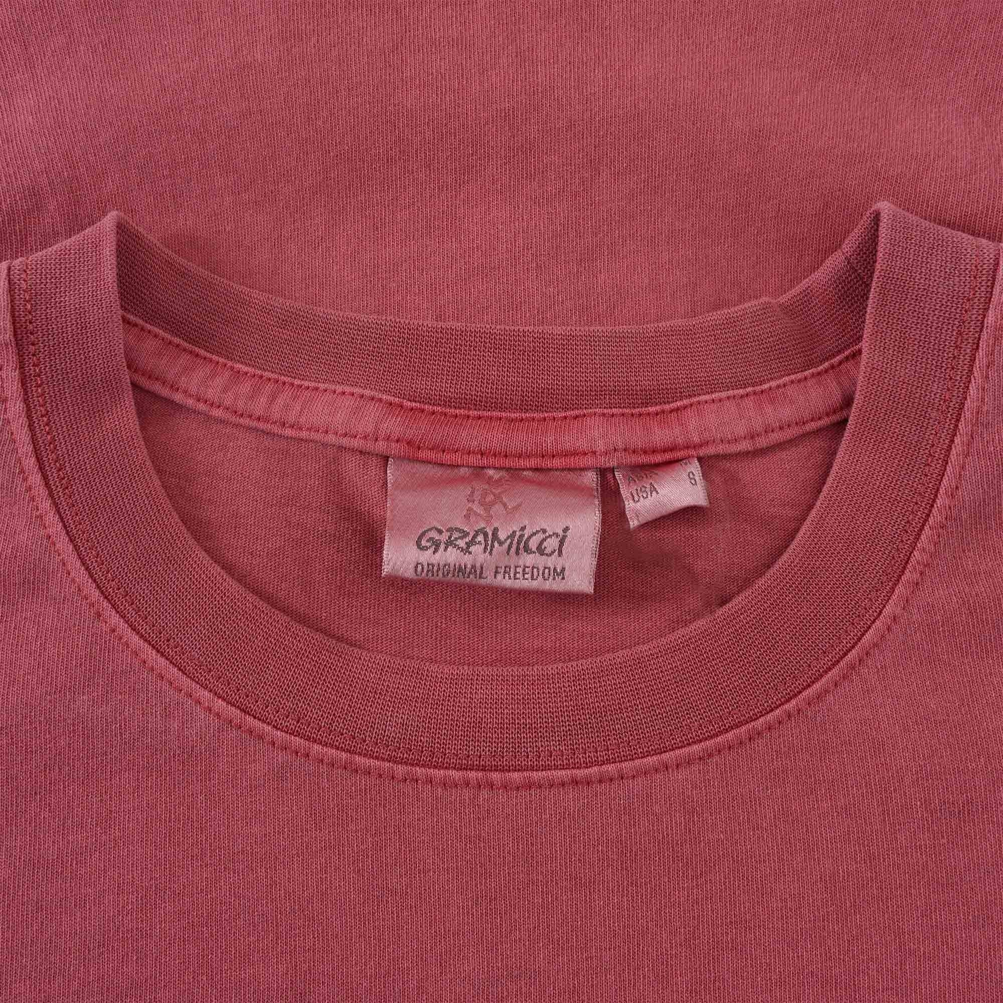 Gramicci Keep on Hiking T-shirt - Dusty Red