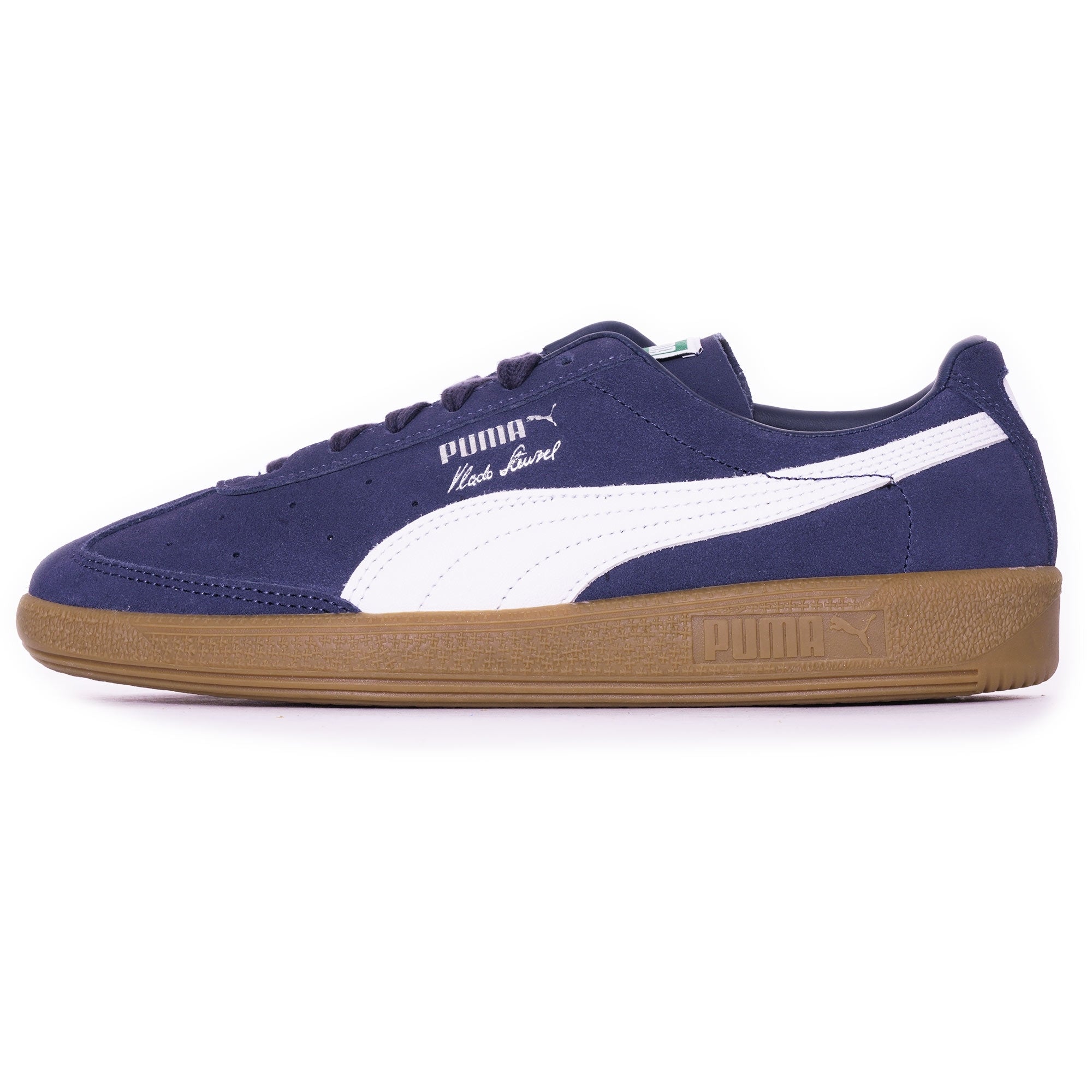 未使用 送料込 PUMA VLADO STENZEL SUEDE 紺/白/ガム 【公式通販】