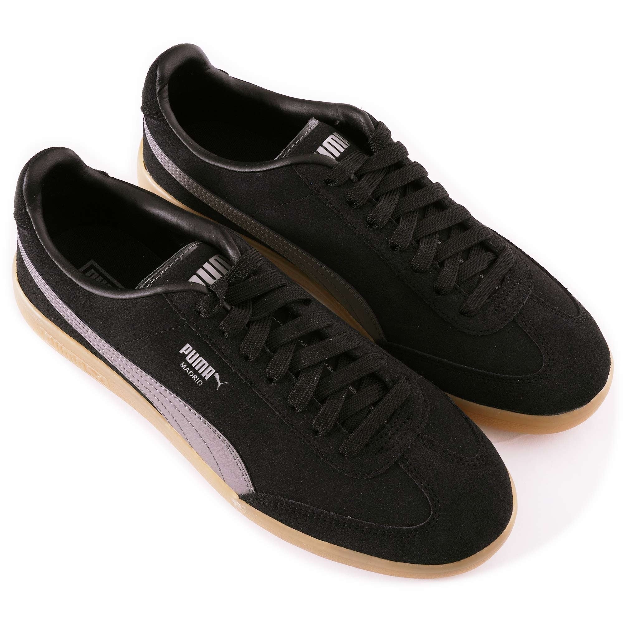 Puma Madrid SD Trainers - Black/Grey