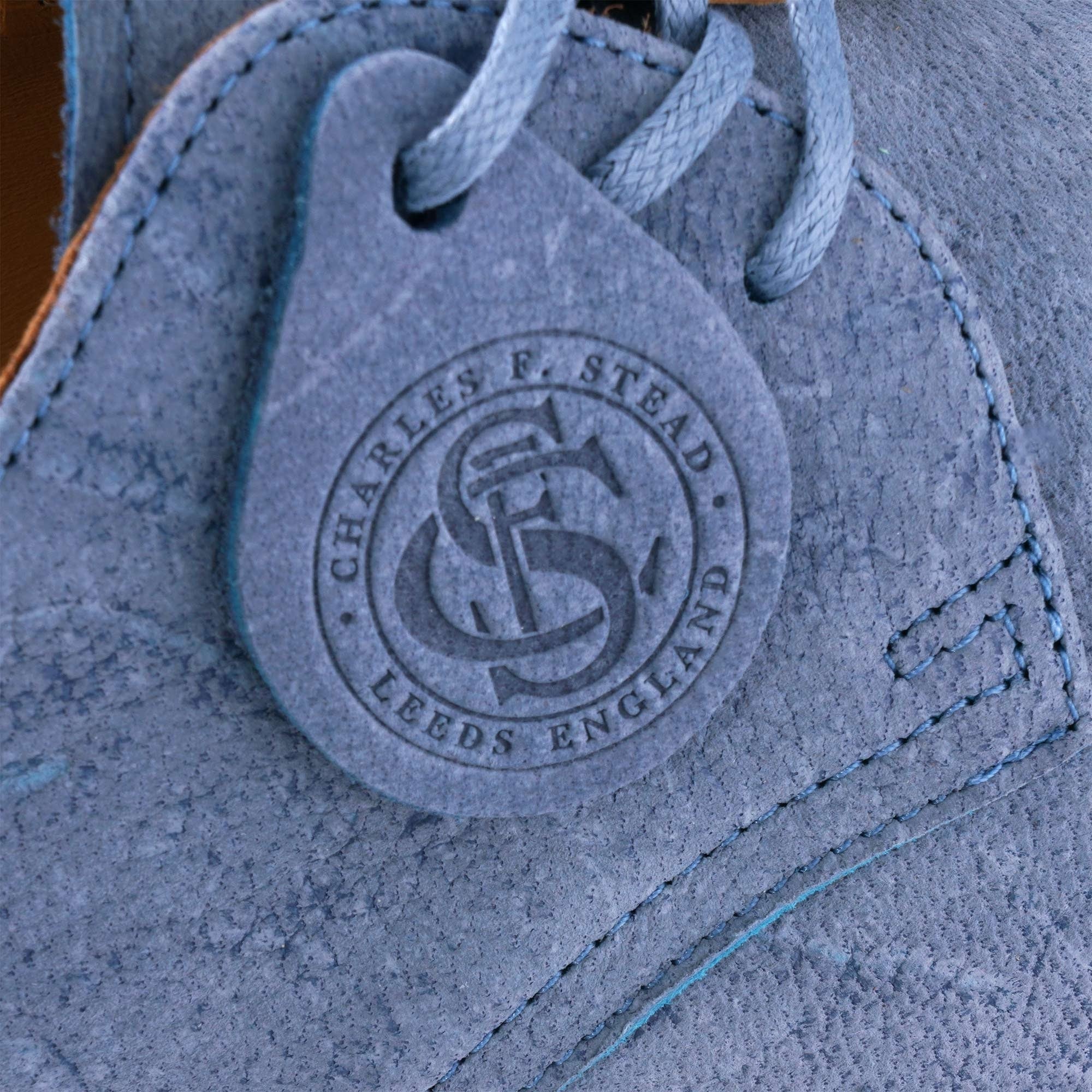 Dr. Martens Made In England 1461 Savannah Nubuck - Blue