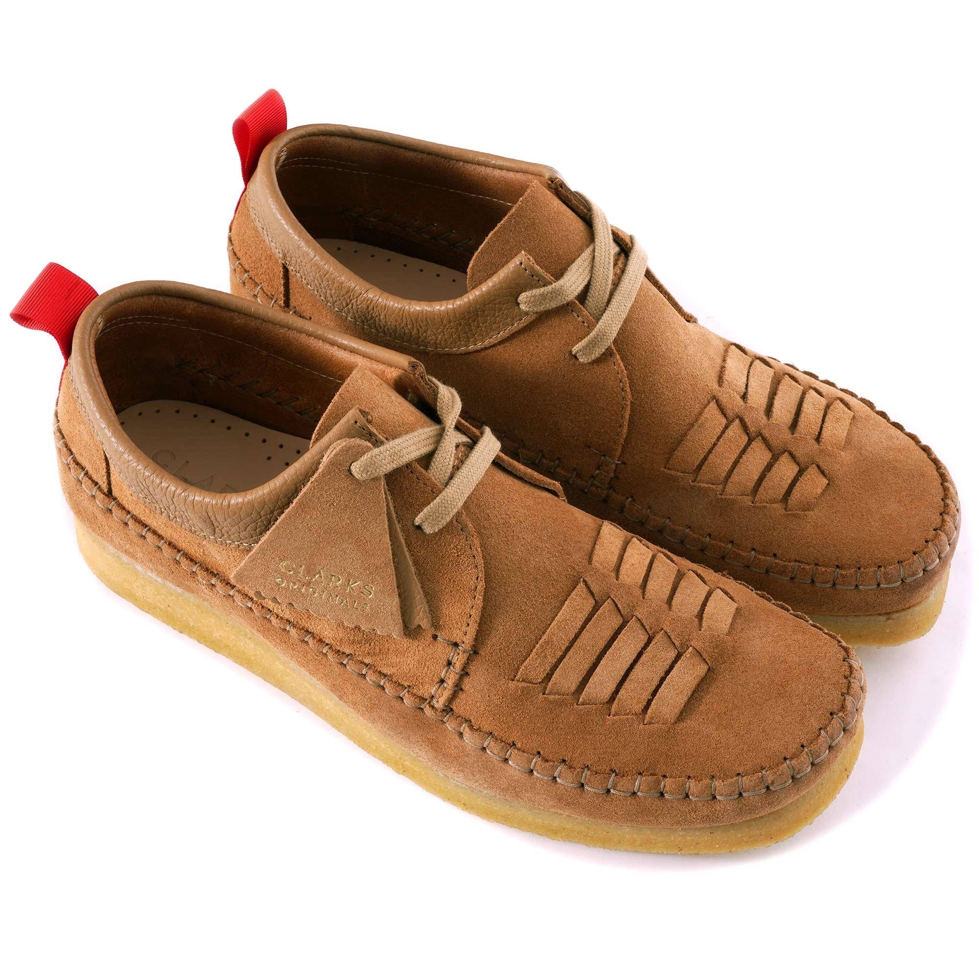 Clarks Originals Weaver Weft - Light Tan Suede