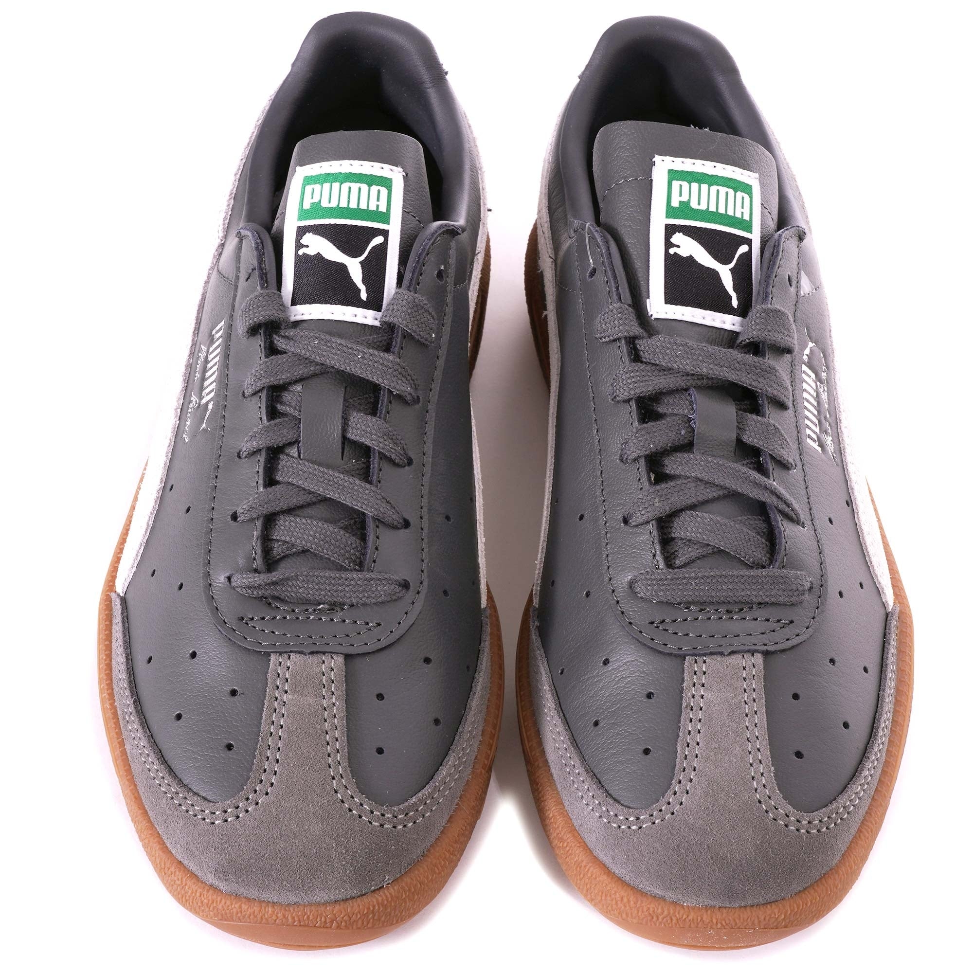 Puma Vlado Stenzel Leather Trainers - Dark Shadow/White