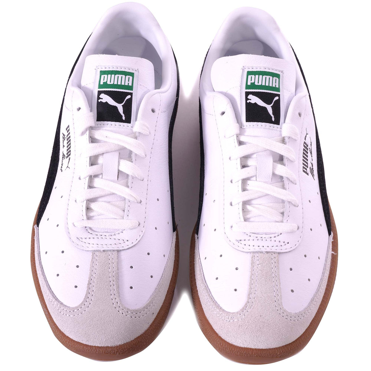 Puma Vlado Stenzel Leather Trainers - White/Black – Stuarts London