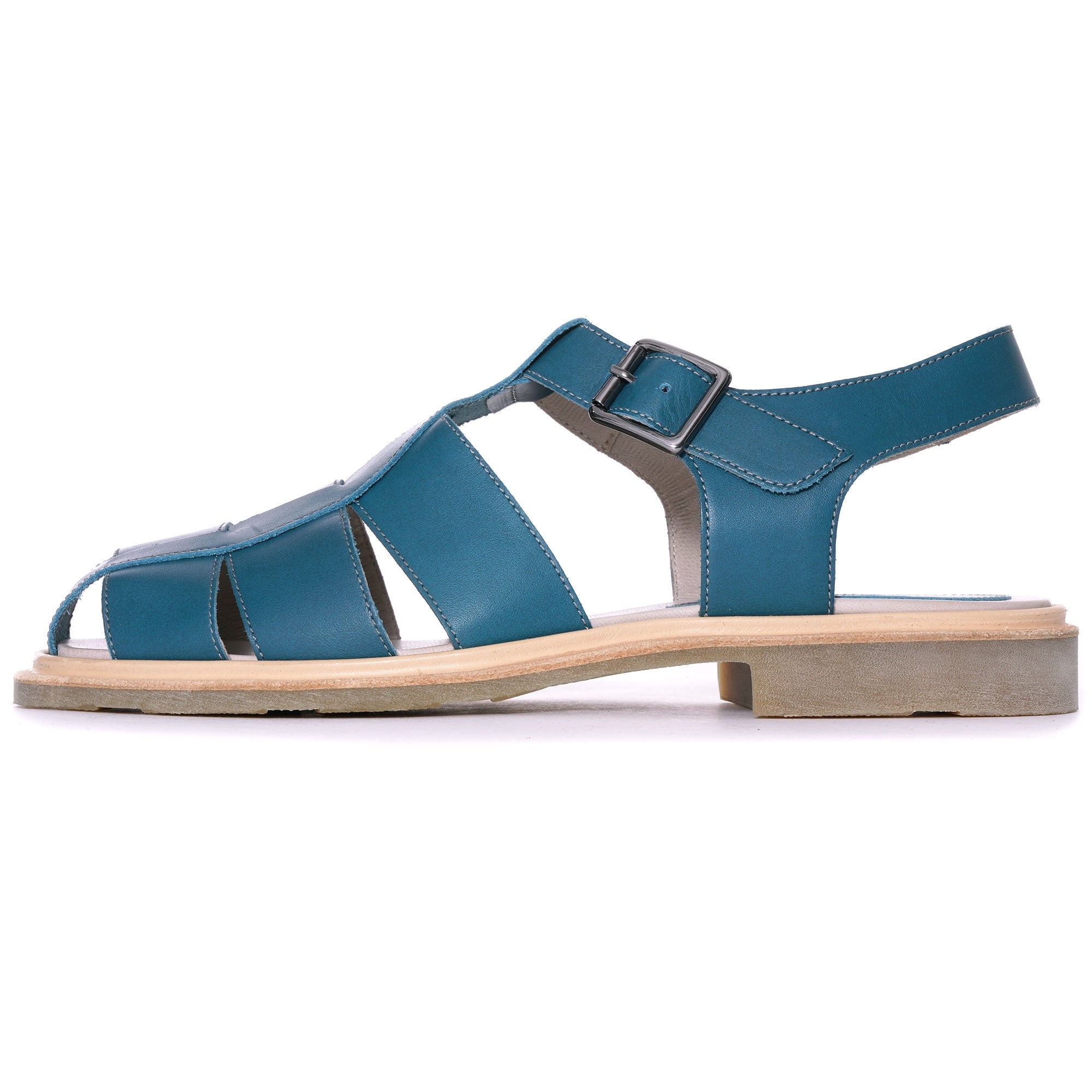 Paraboot Womens Iberis/Chase Sandals - Bleu Vert