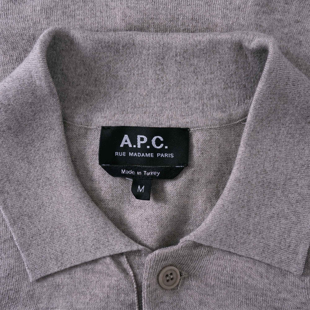 A.P.C. Gregoire Polo Shirt - Mastic