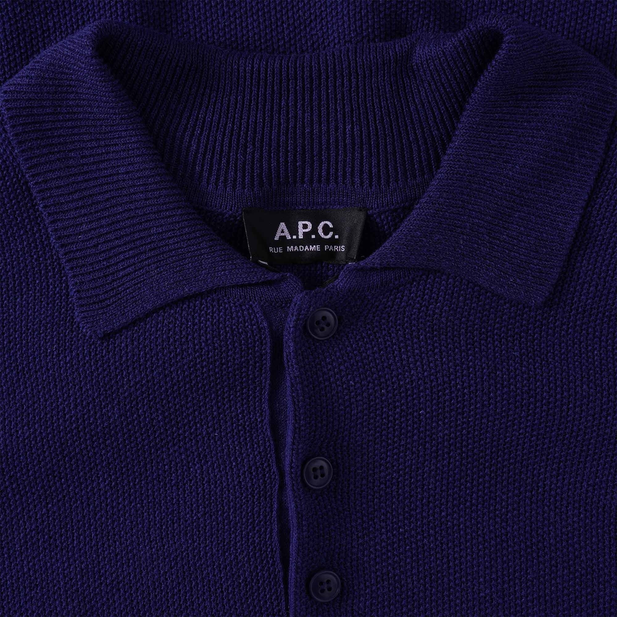 A.P.C. Jude Polo Shirt - Indigo