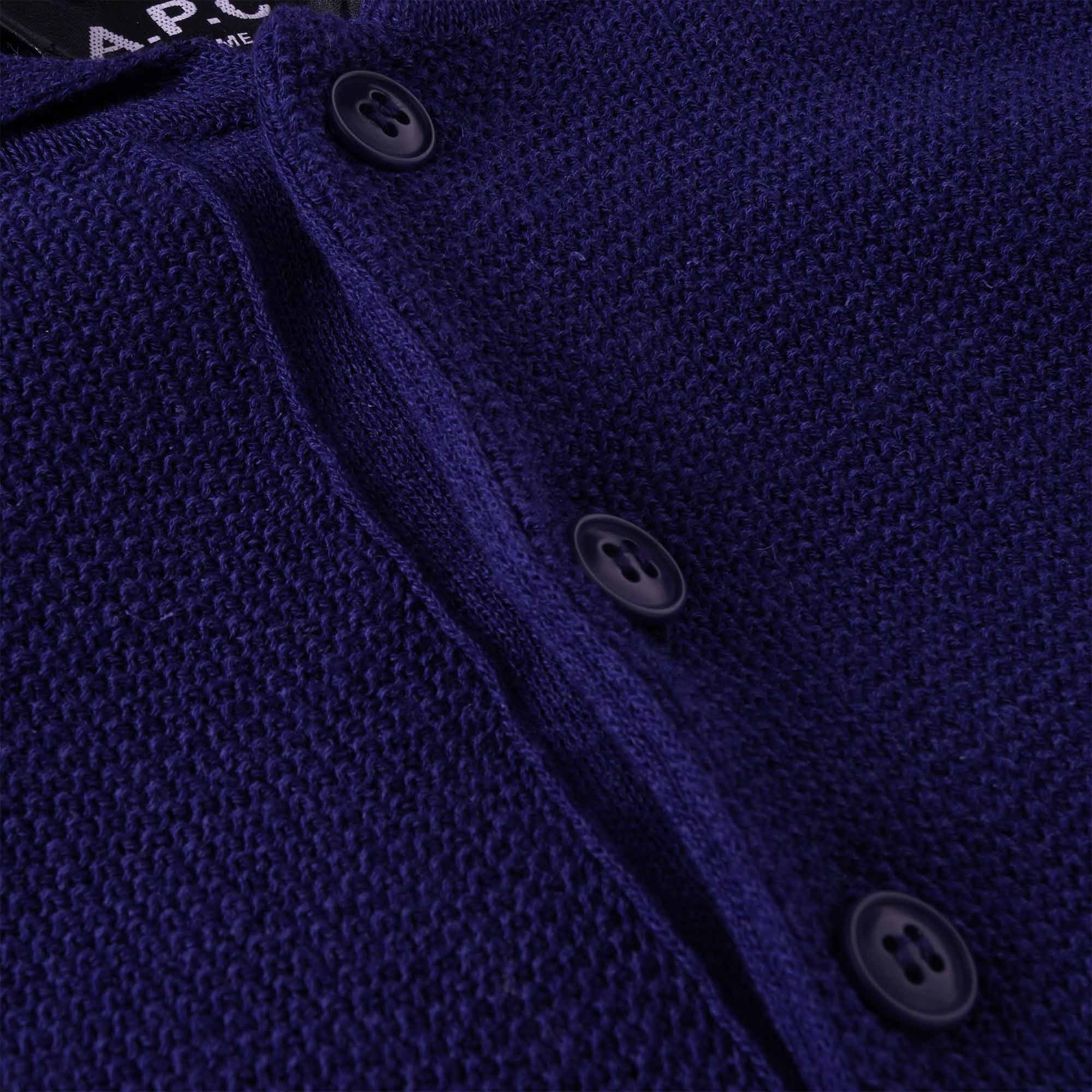 A.P.C. Jude Polo Shirt - Indigo