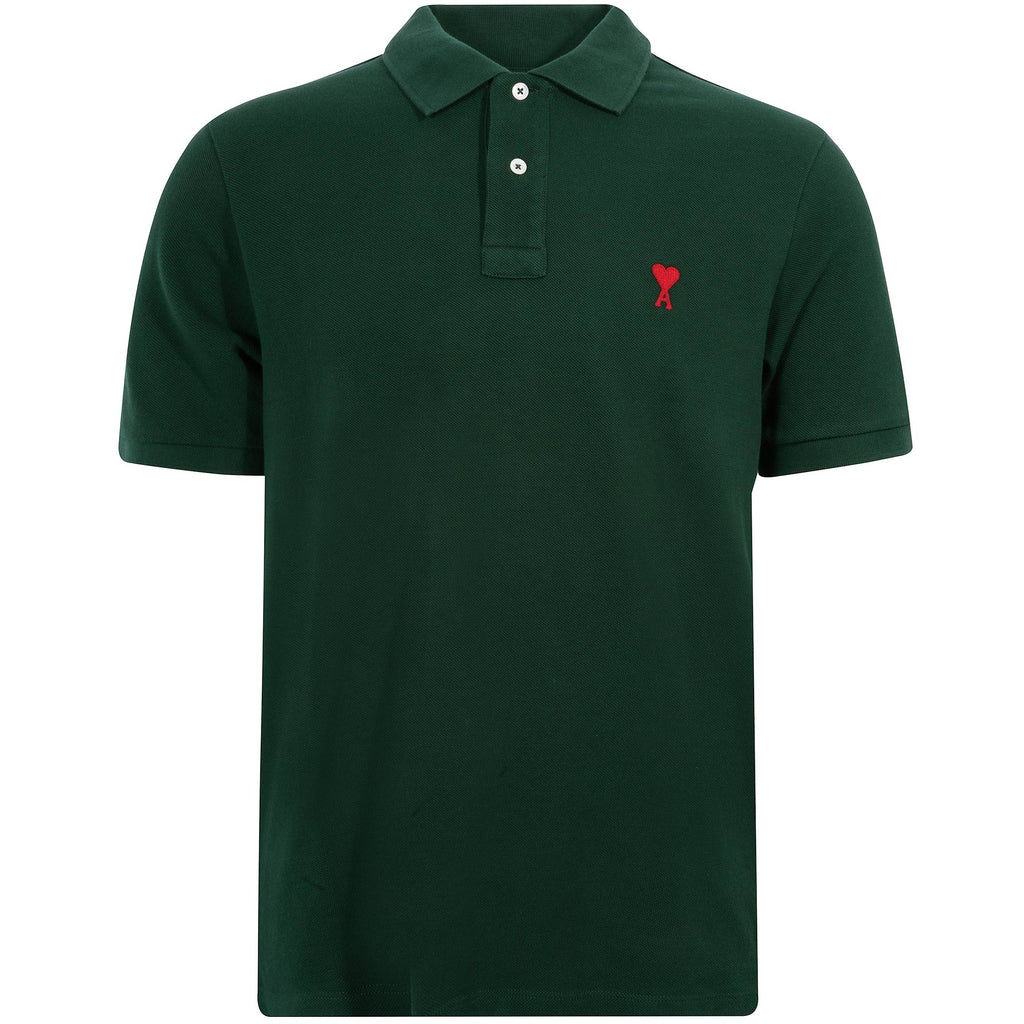 AMI De Coeur Polo Shirt - Evergreen