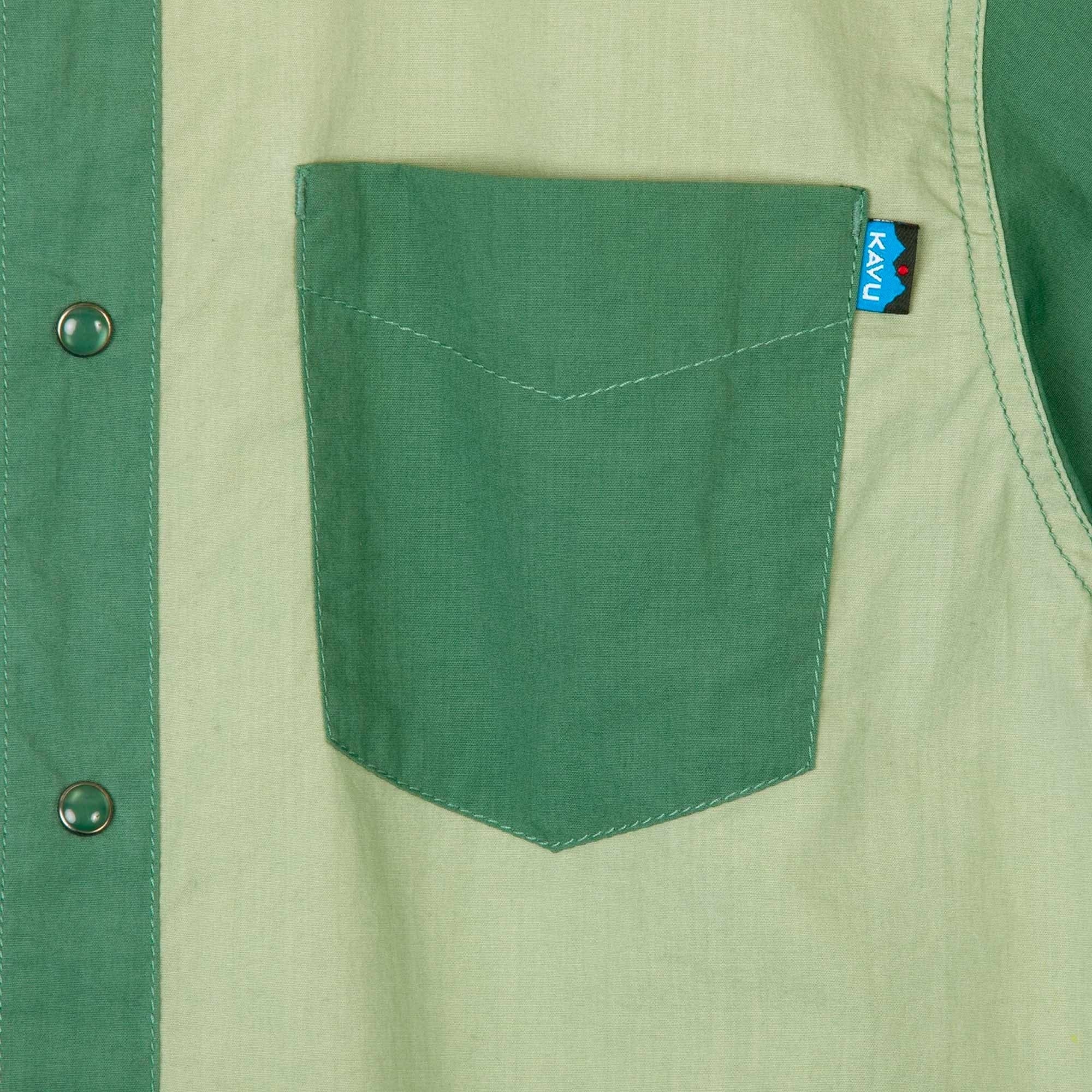Kavu Scatter Block Shirt - Side Salad