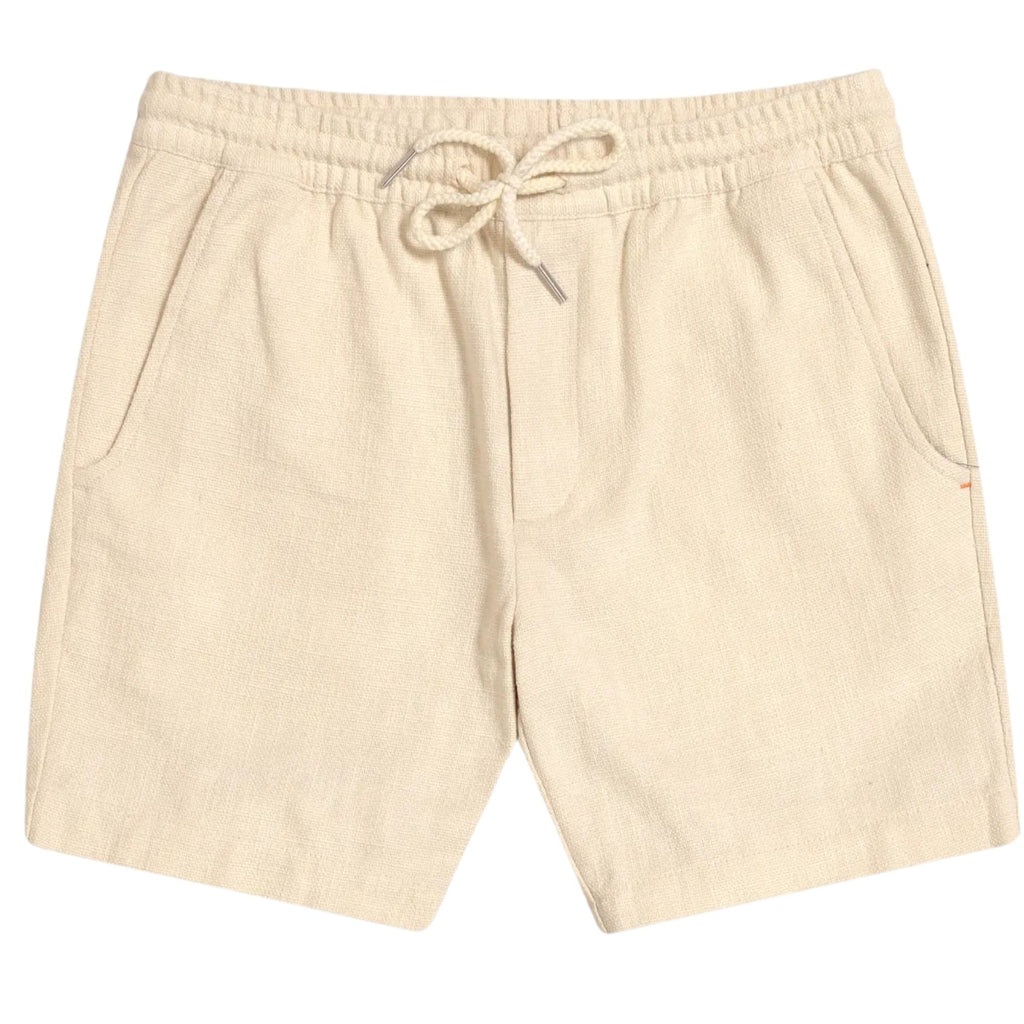 Far Afield House Shorts - Seed Pearl White