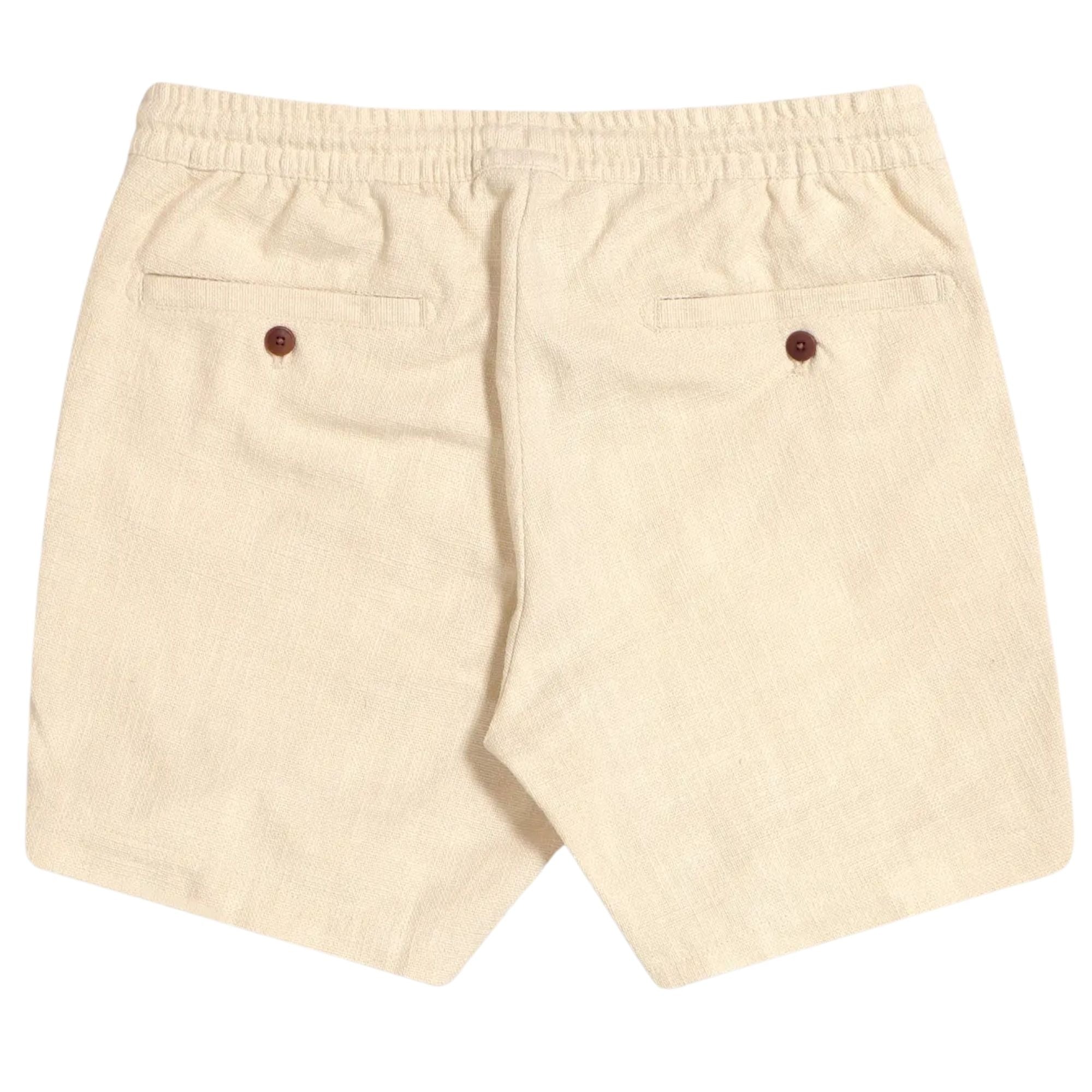 Far Afield House Shorts - Seed Pearl White