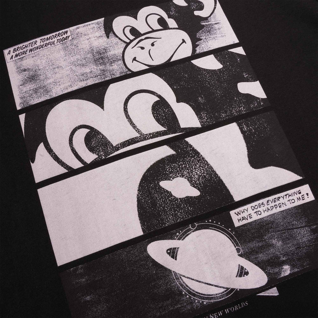 Paul Smith Monkey Comic-Strip T-Shirt - Black