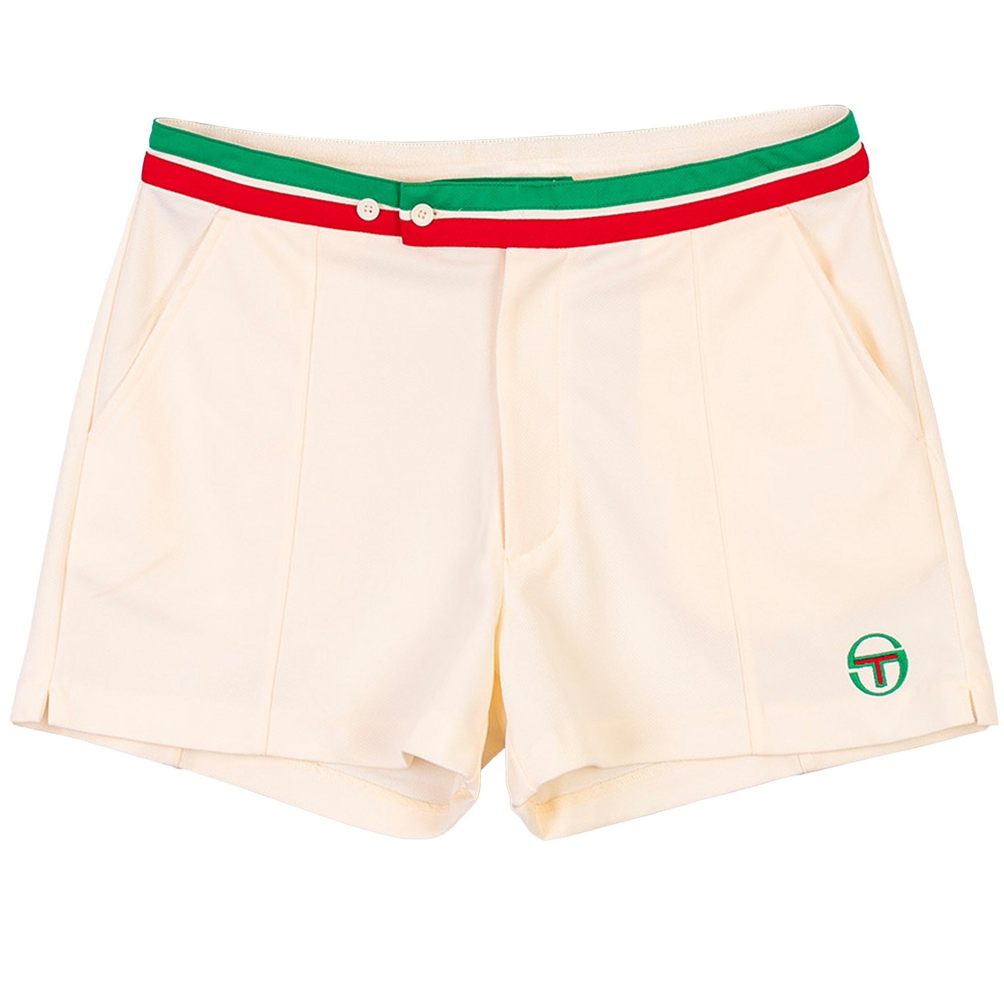 Sergio Tacchini Jimmy Tennis Shorts - Gardenia