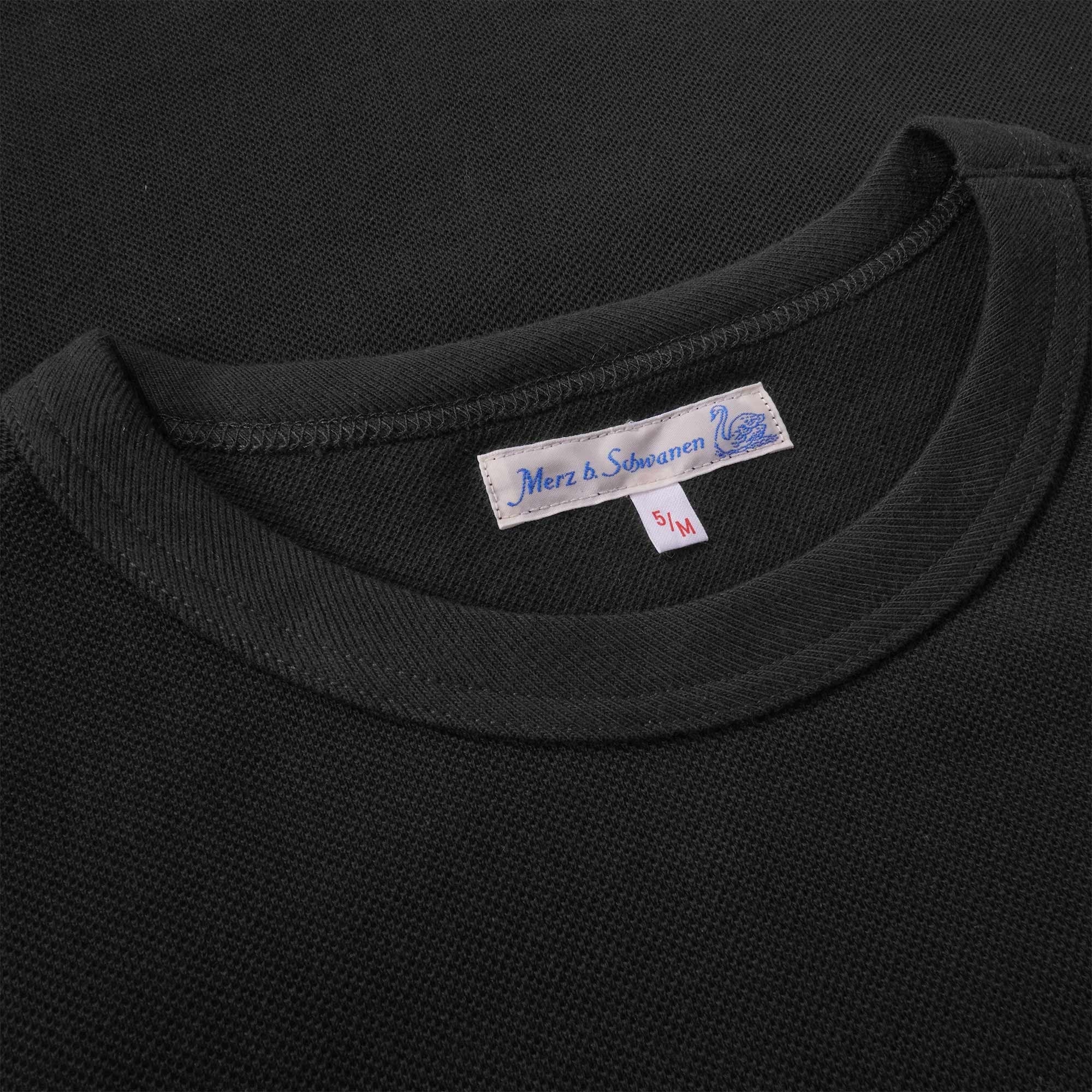 Merz b Schwanen Crewneck T-shirt - Charcoal