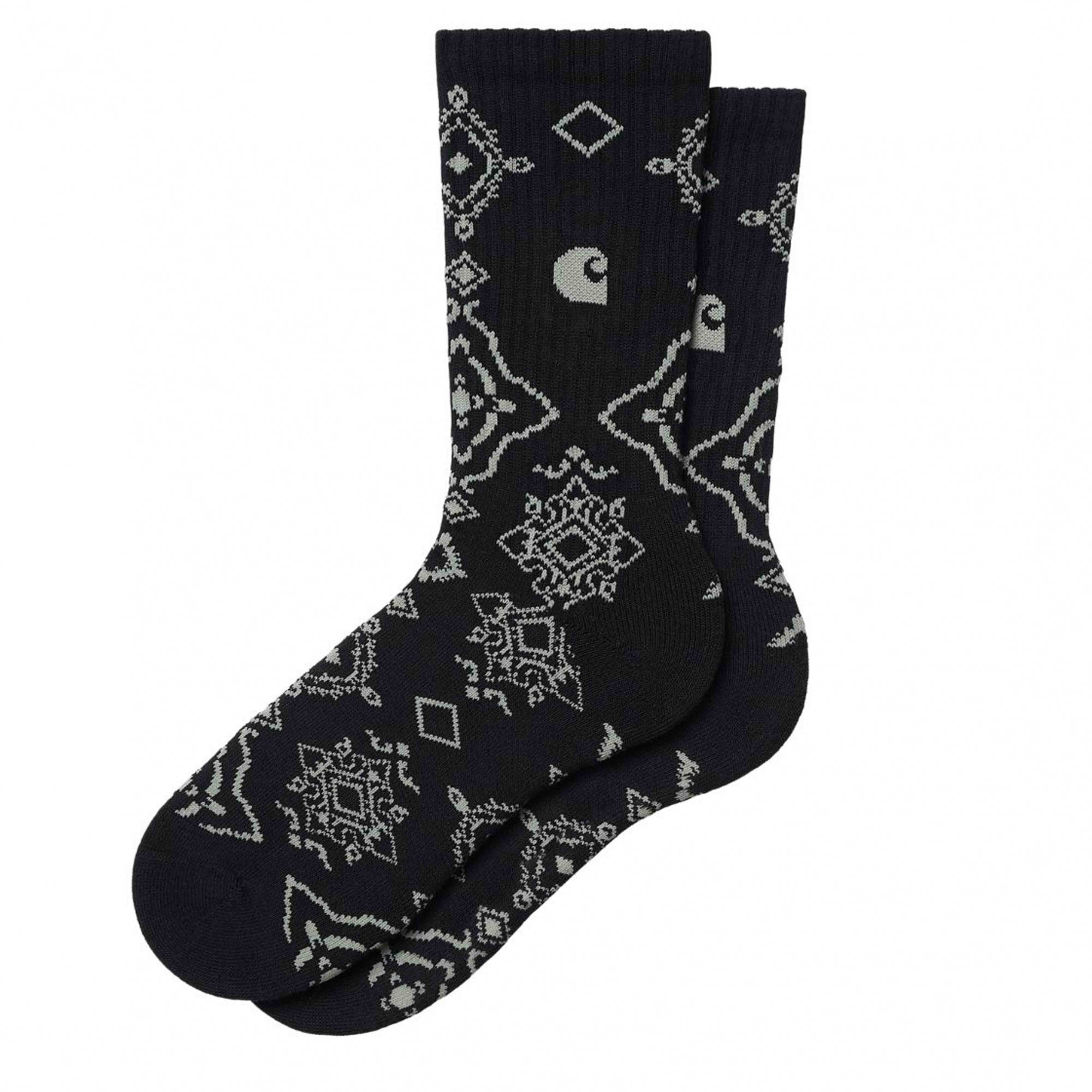 Carhartt WIP Verse Jacquard Socks - Black