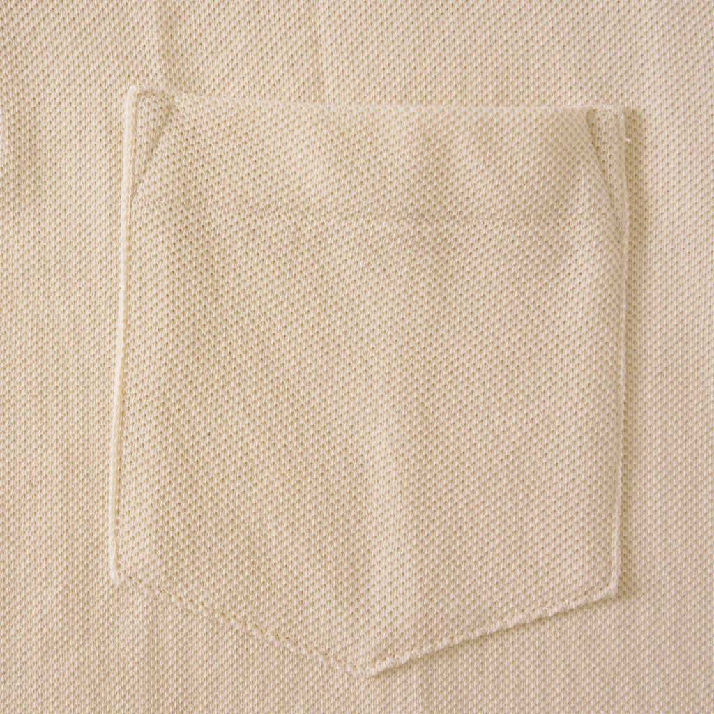 Merz b Schwanen Pocket Polo Shirt - Natural