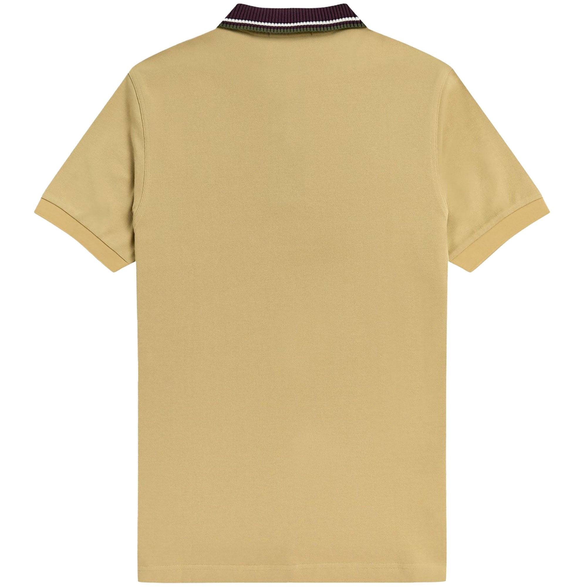 M3 Knitted Collar Polo Shirt - Desert