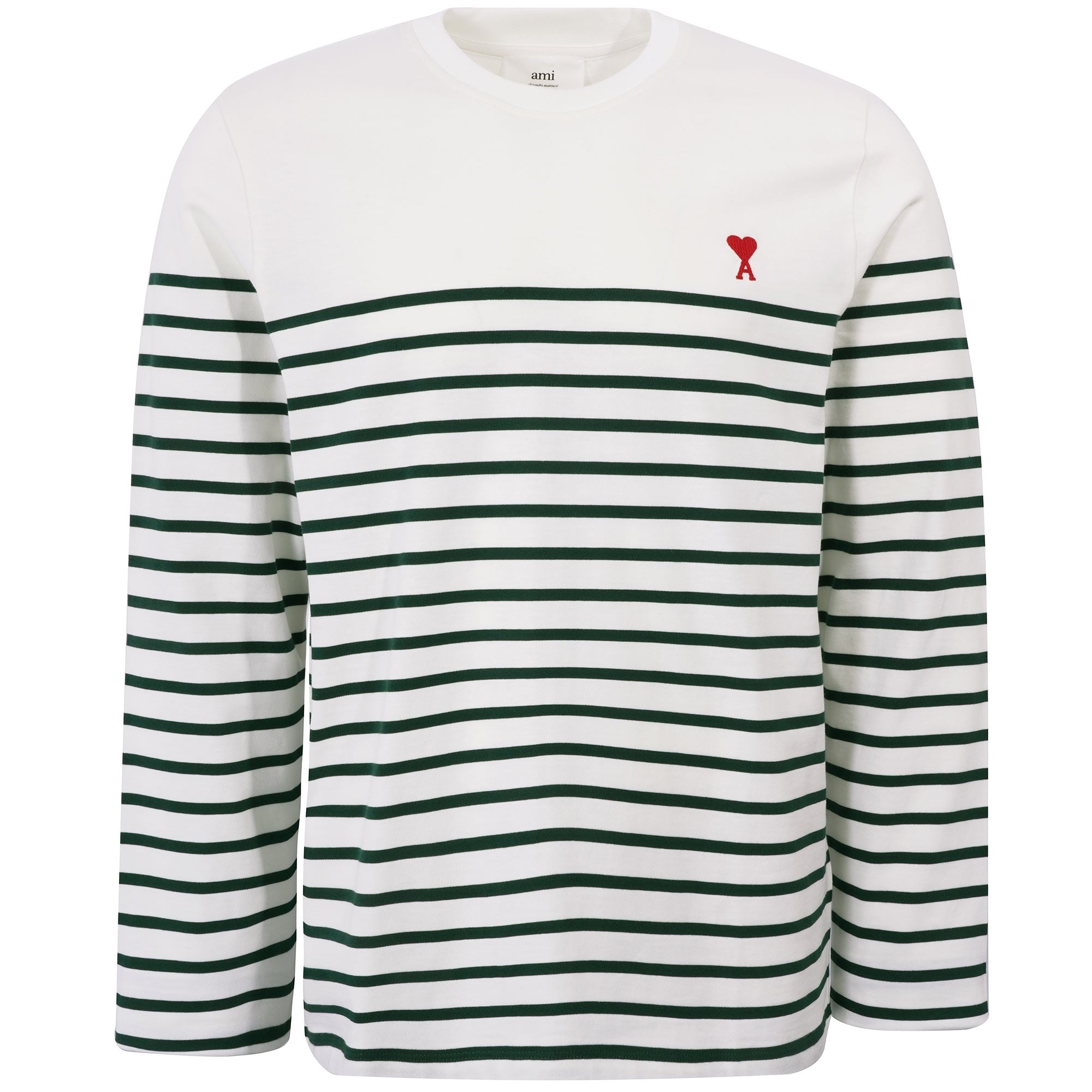 AMI De Coeur Mariniere Jersey - White/Green