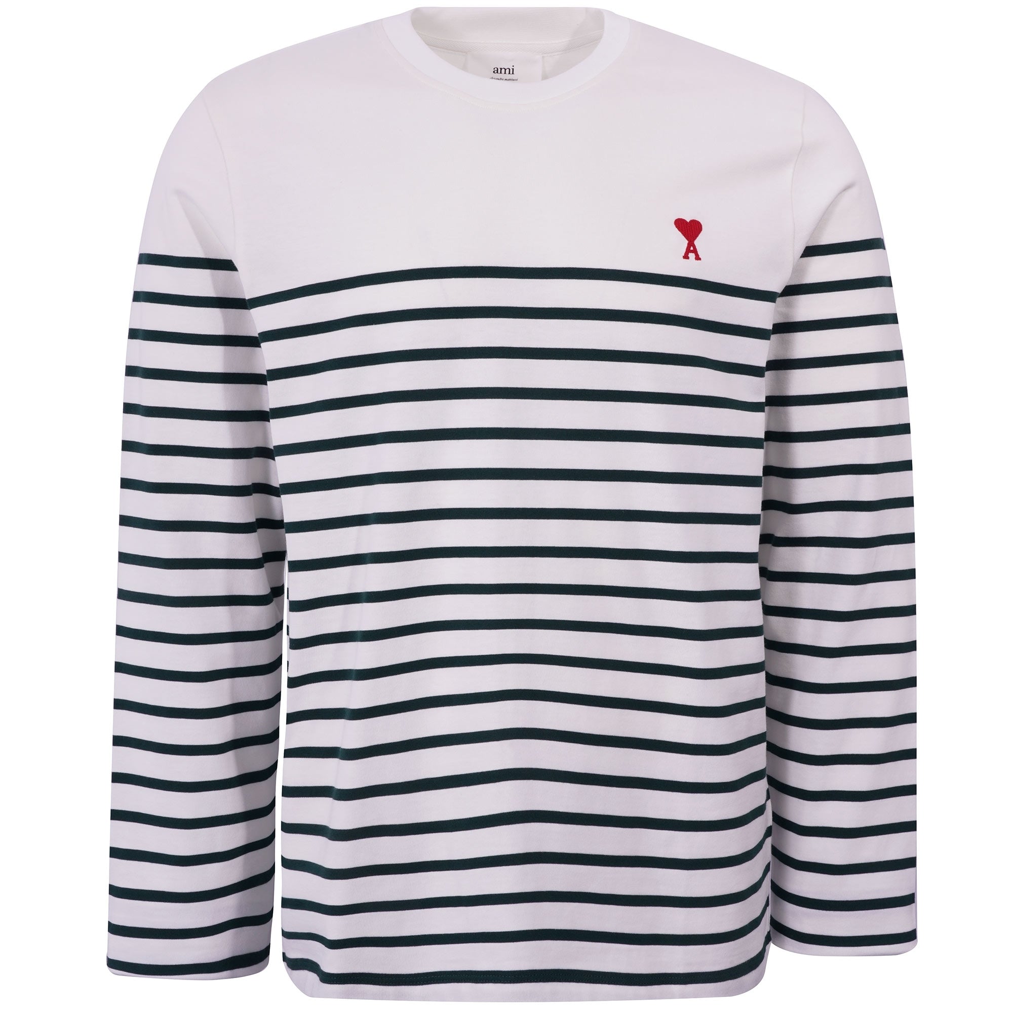 AMI De Coeur Mariniere Jersey - White/Black