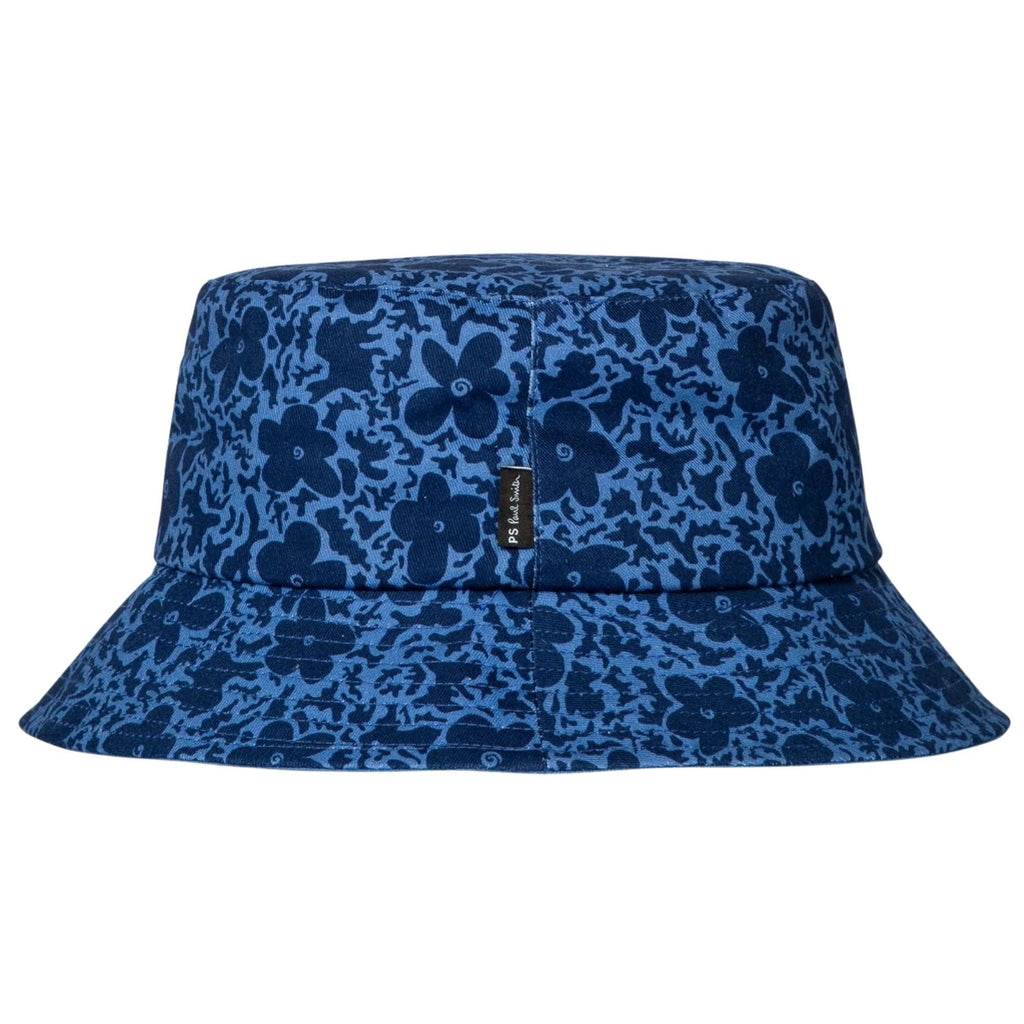 Floral Bucket Hat - Navy