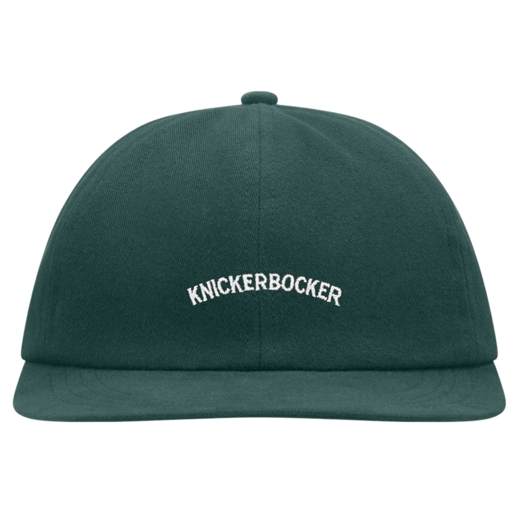 Knickerbocker Twill Logo Cap - Green