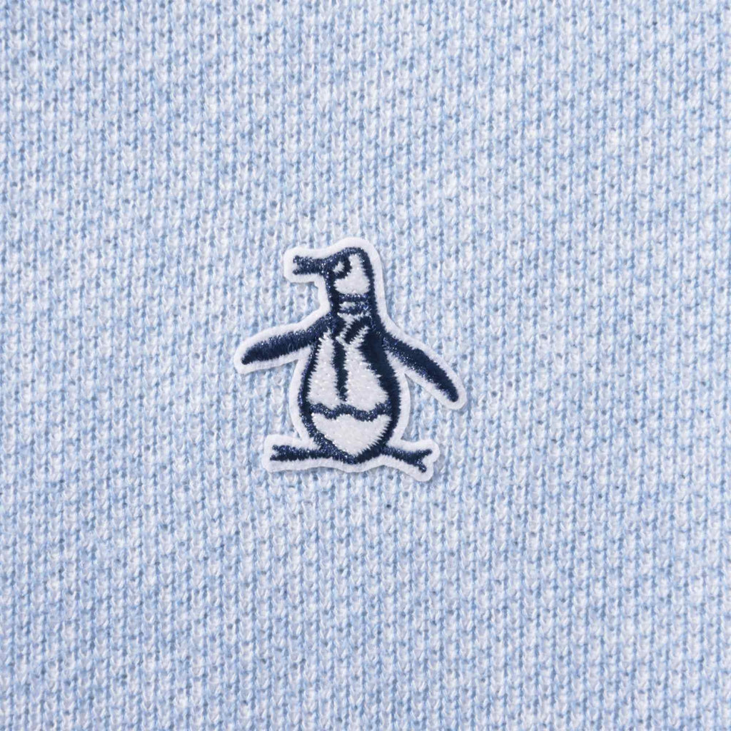 Original Penguin Jacquard Fleece Hoodie - Faded Denim