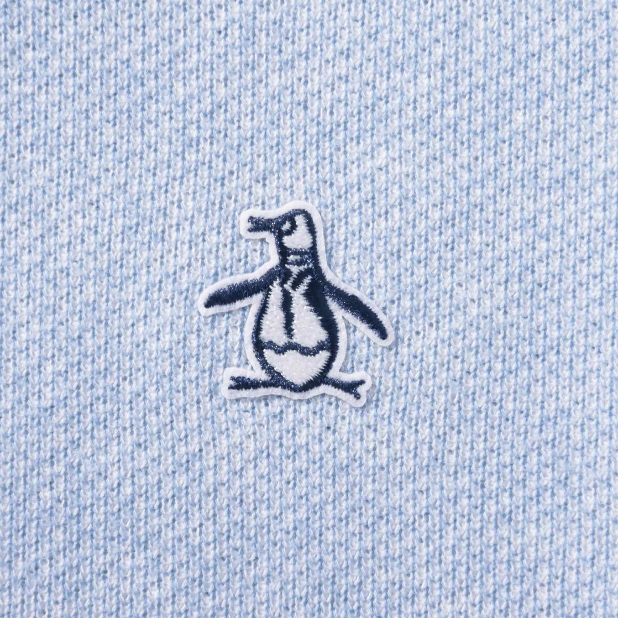 Original Penguin Jacquard Fleece Hoodie - Faded Denim