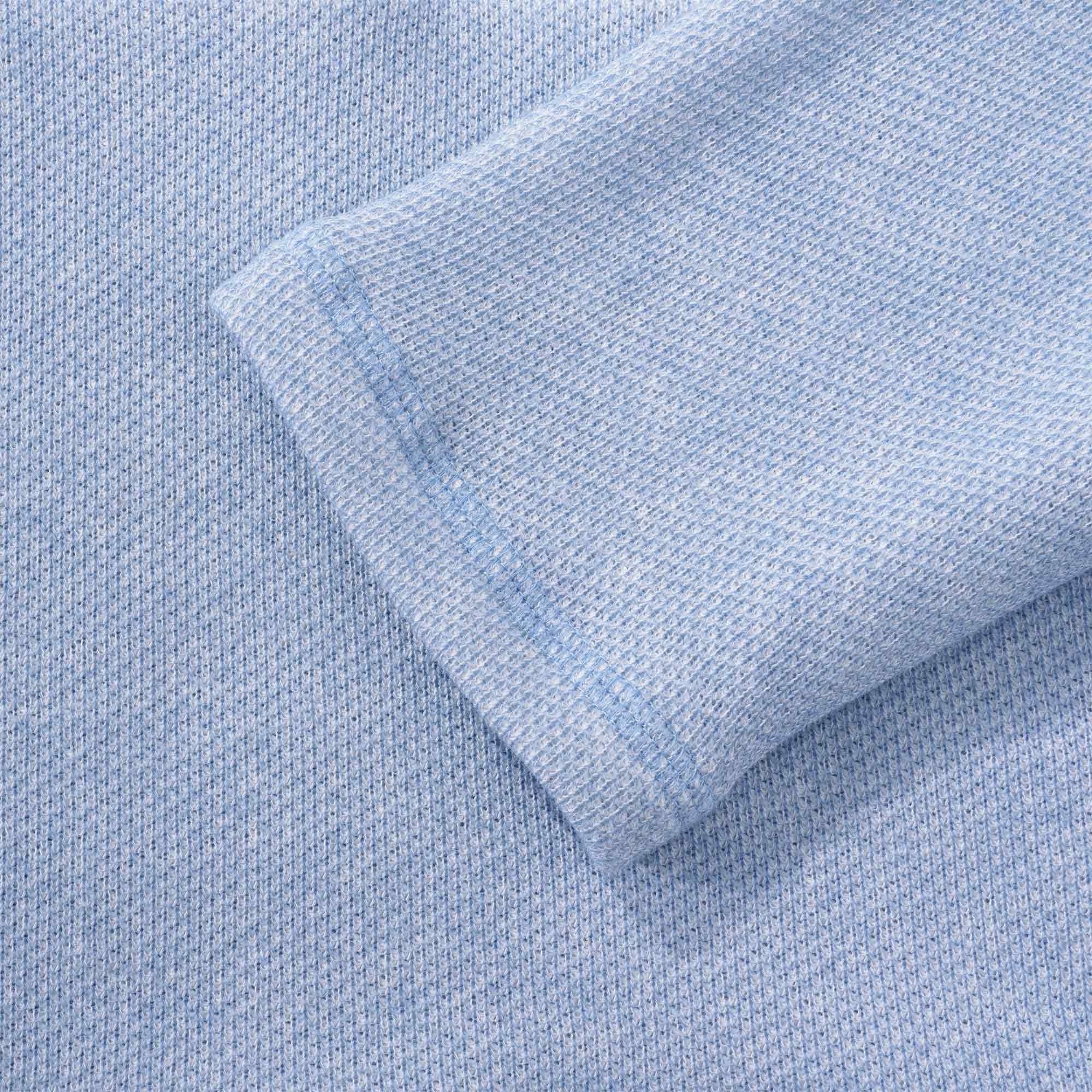 Original Penguin Jacquard Fleece Hoodie - Faded Denim