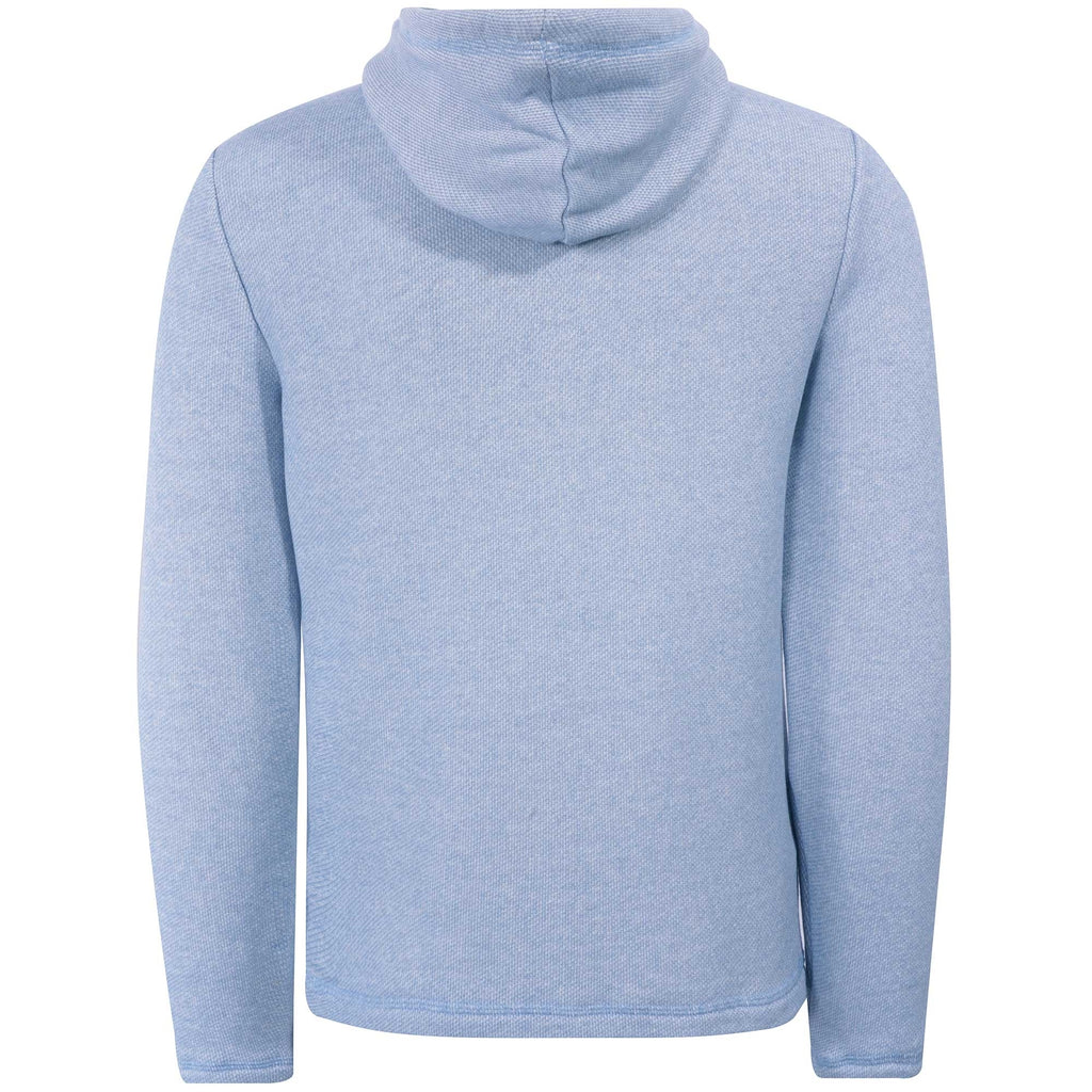 Original Penguin Jacquard Fleece Hoodie - Faded Denim