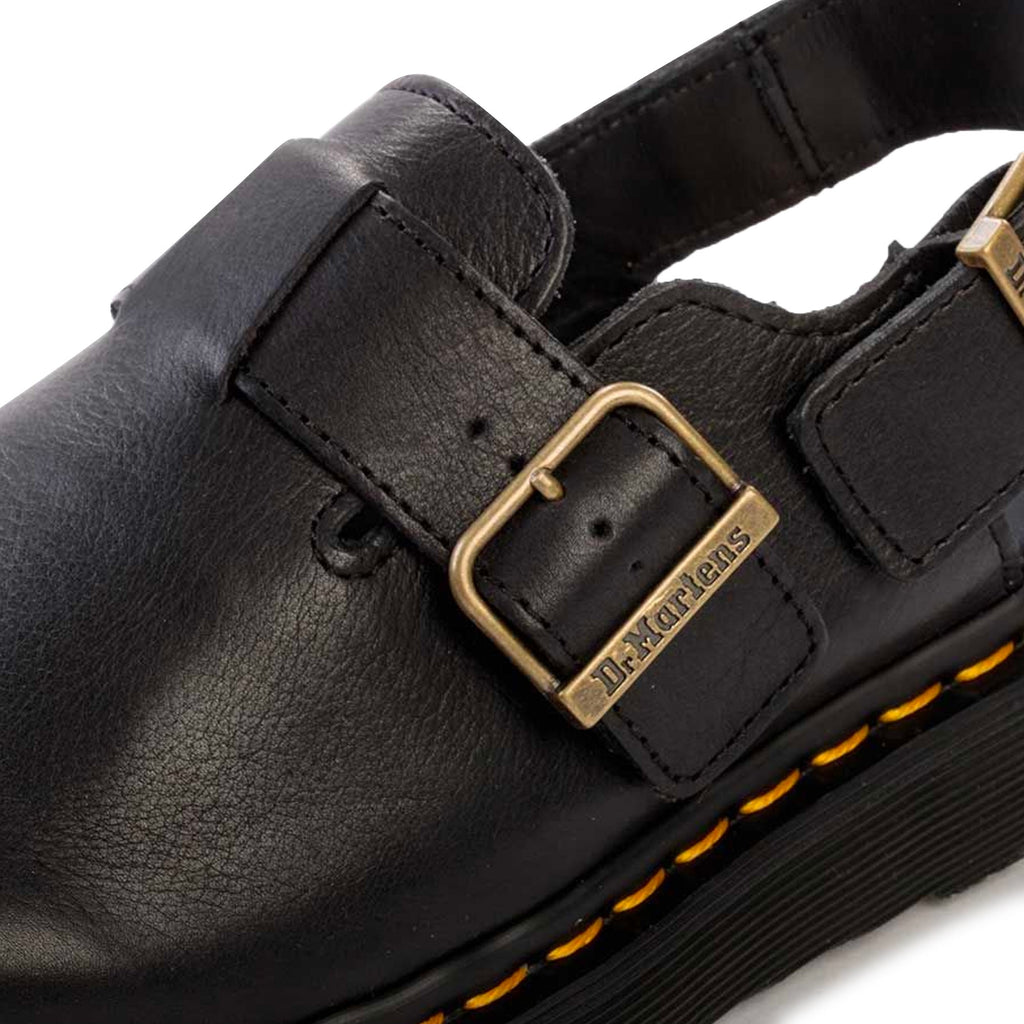 Dr. Martens Made In England Jorge Leather Slingbacks - Black