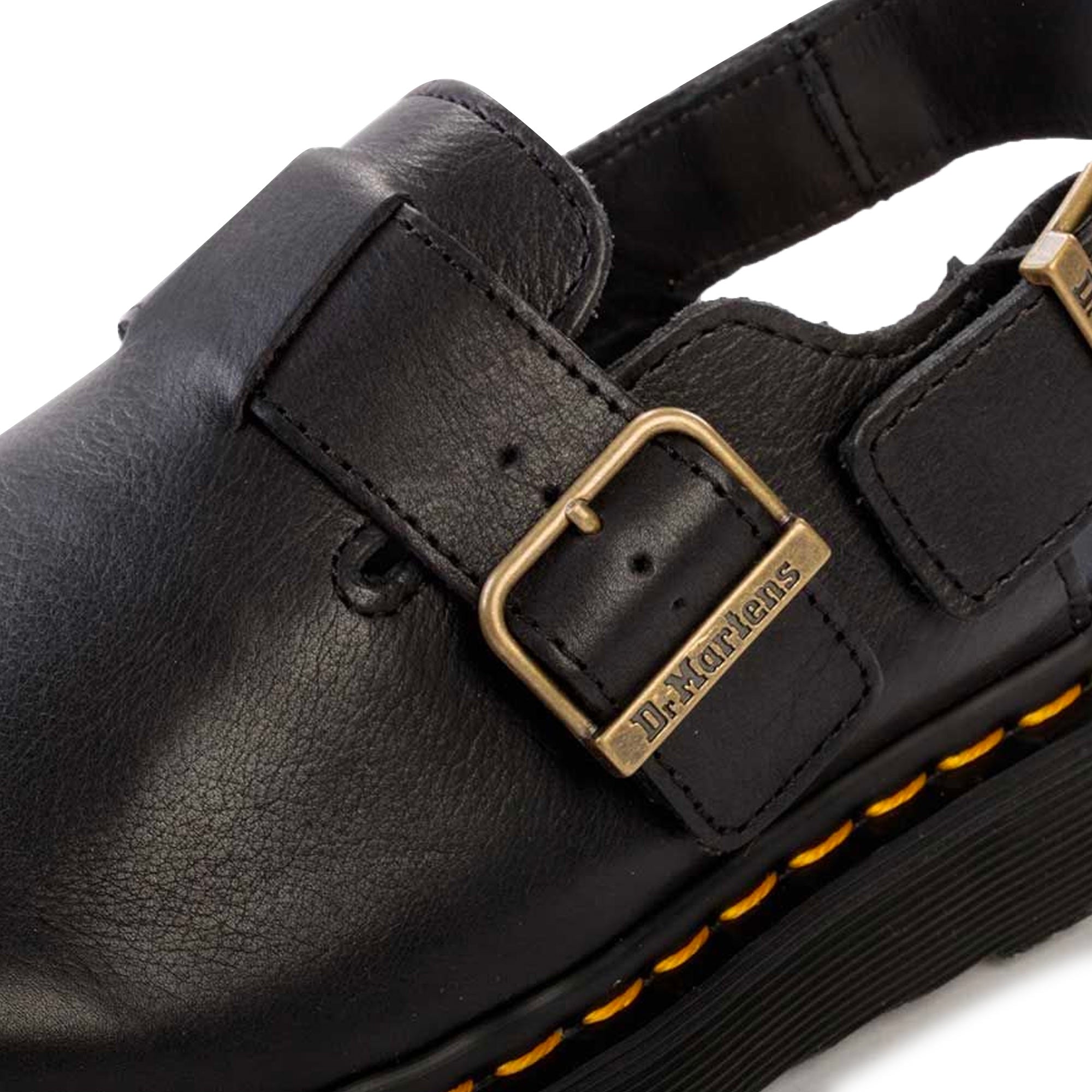 Dr. Martens Made In England Jorge Leather Slingbacks - Black