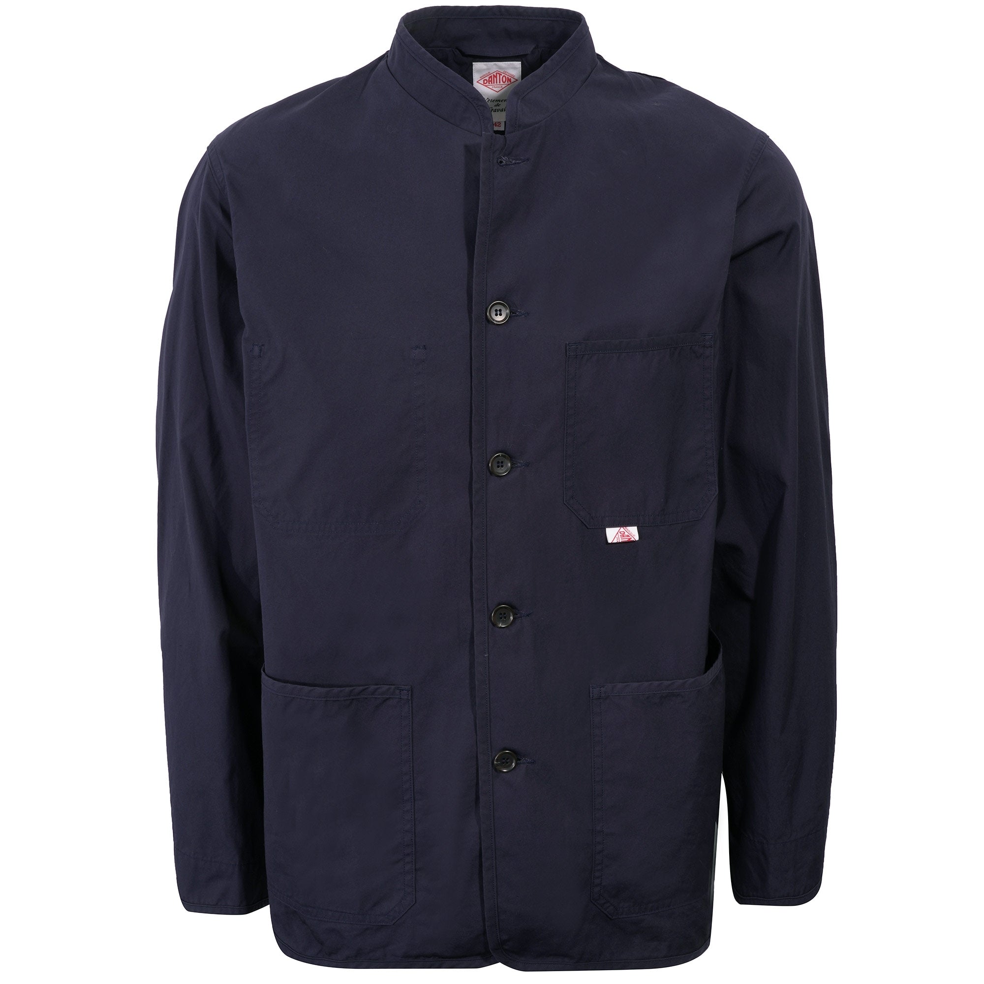 Danton Stand Up Collar Coverall - Navy