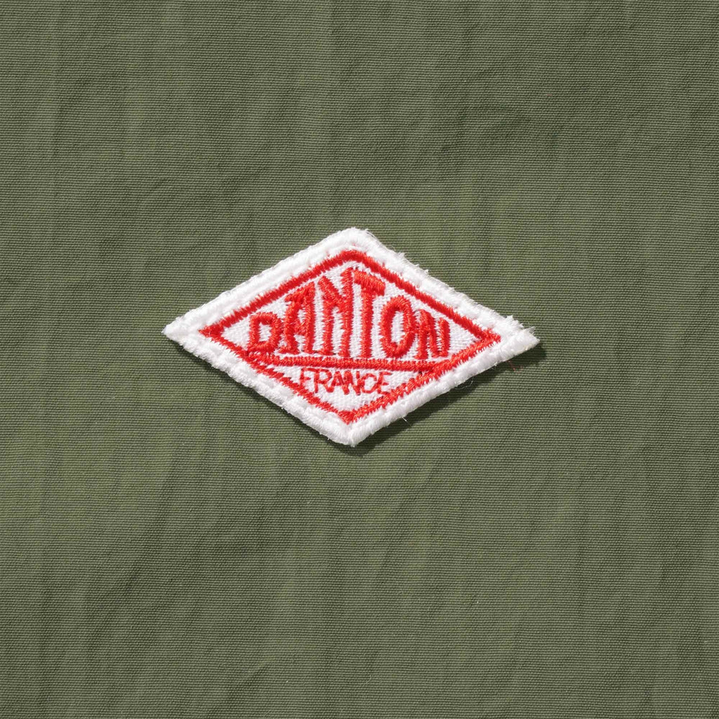 Stand Up Collar Shirt - Olive