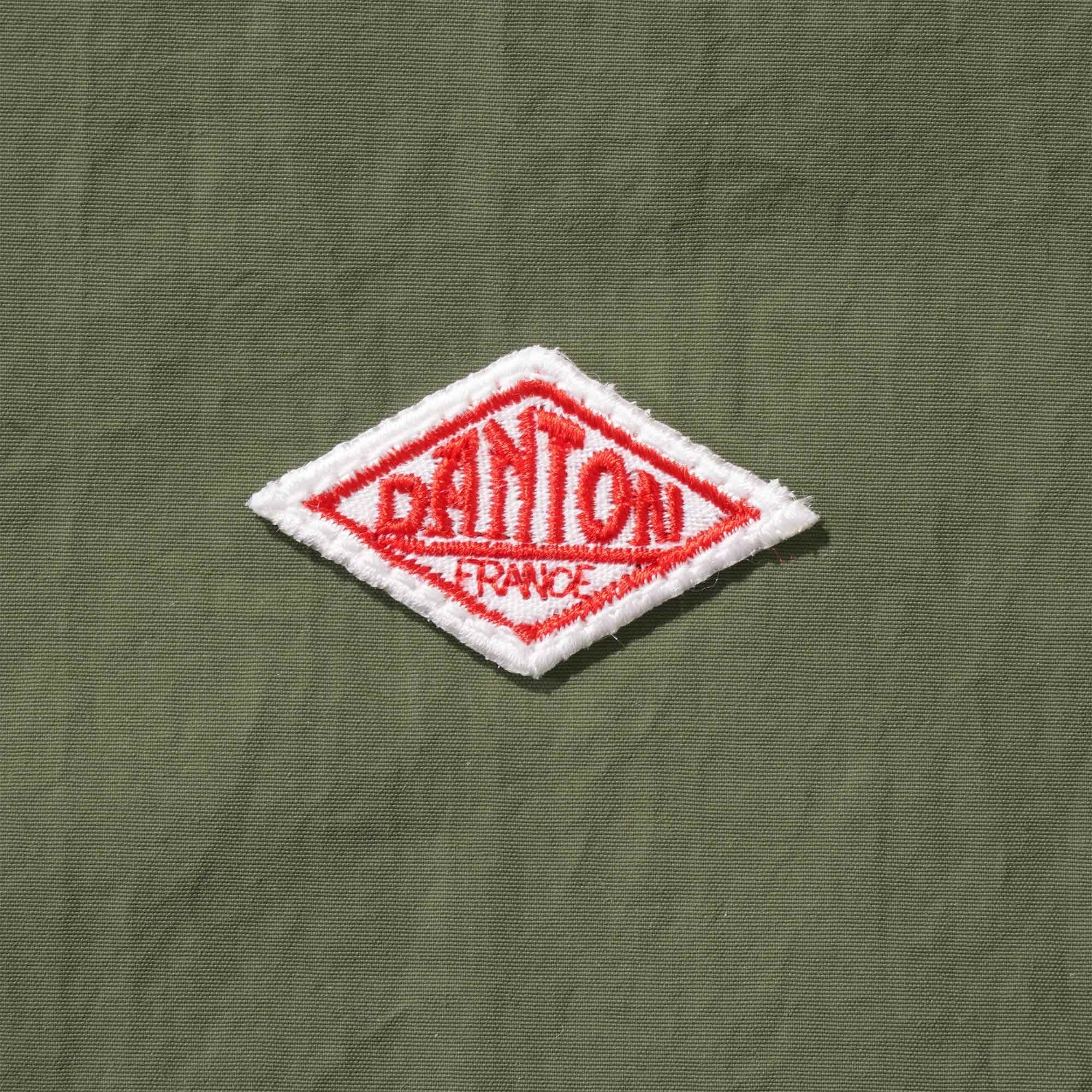 Stand Up Collar Shirt - Olive