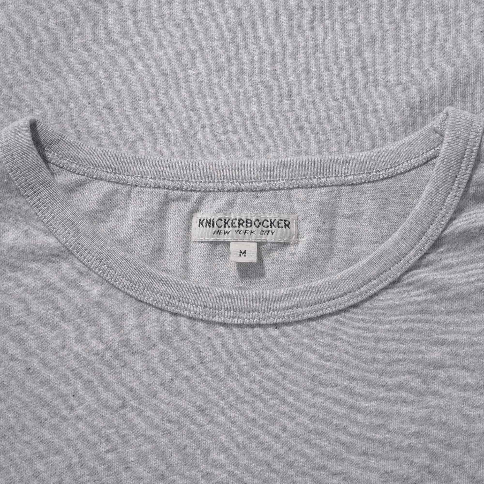 Knickerbocker Pocket T-shirt - Heather Grey