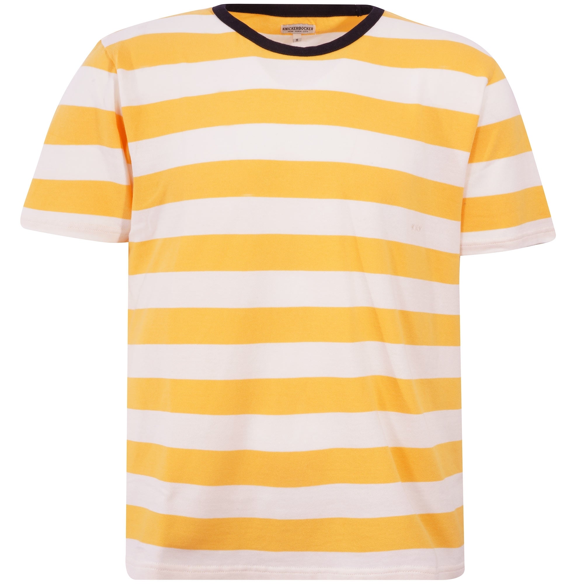 Knickerbocker Bar Stripe T-shirt - Sun/White