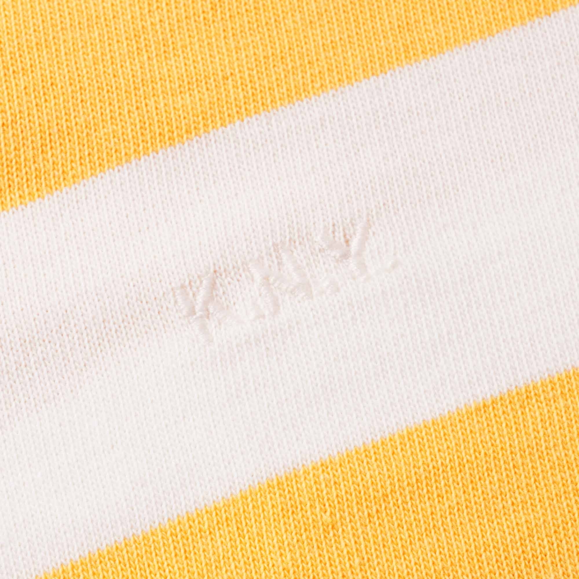 Knickerbocker Bar Stripe T-shirt - Sun/White