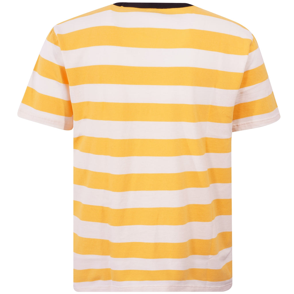 Knickerbocker Bar Stripe T-shirt - Sun/White