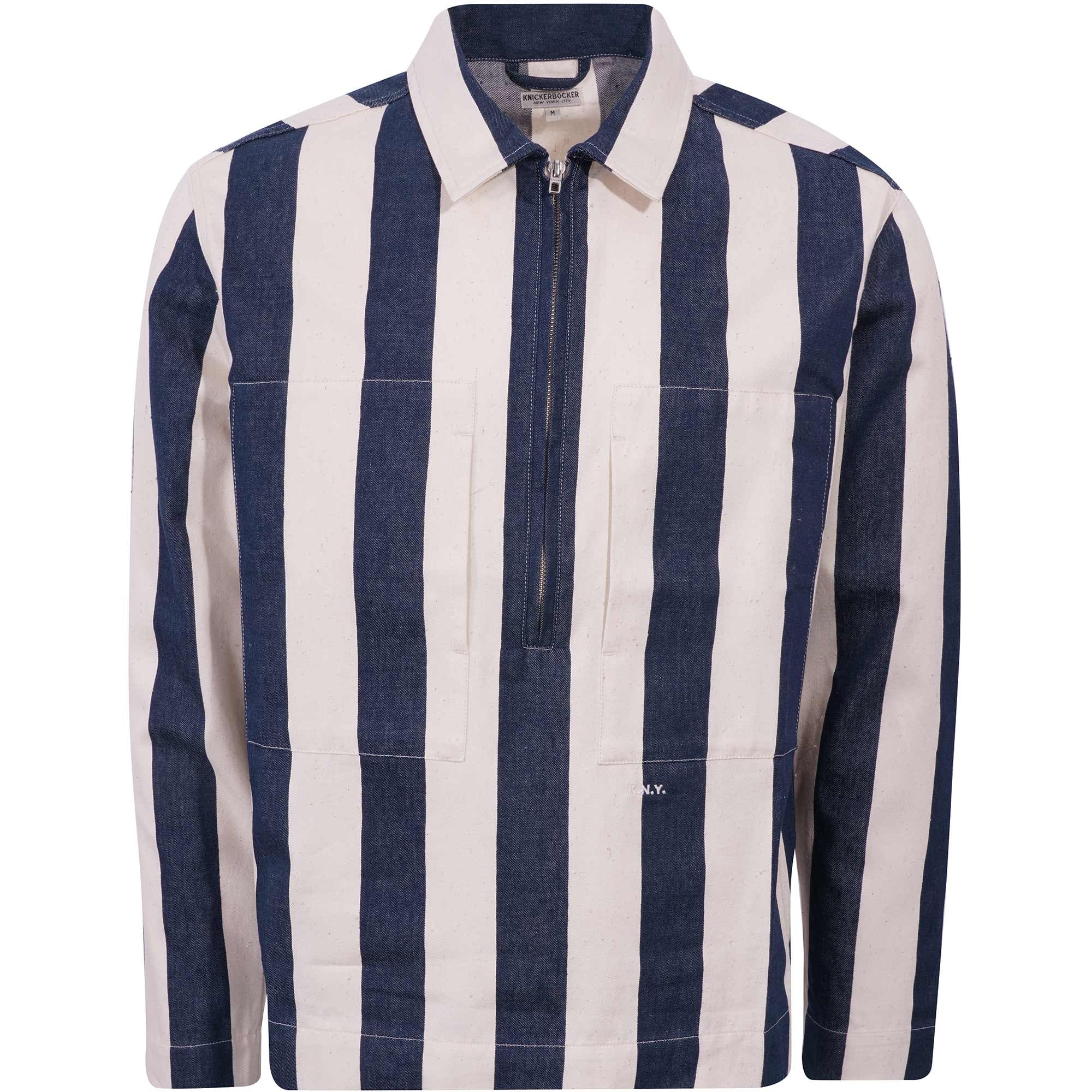Knickerbocker 37 Pullover Shirt - Blue/White