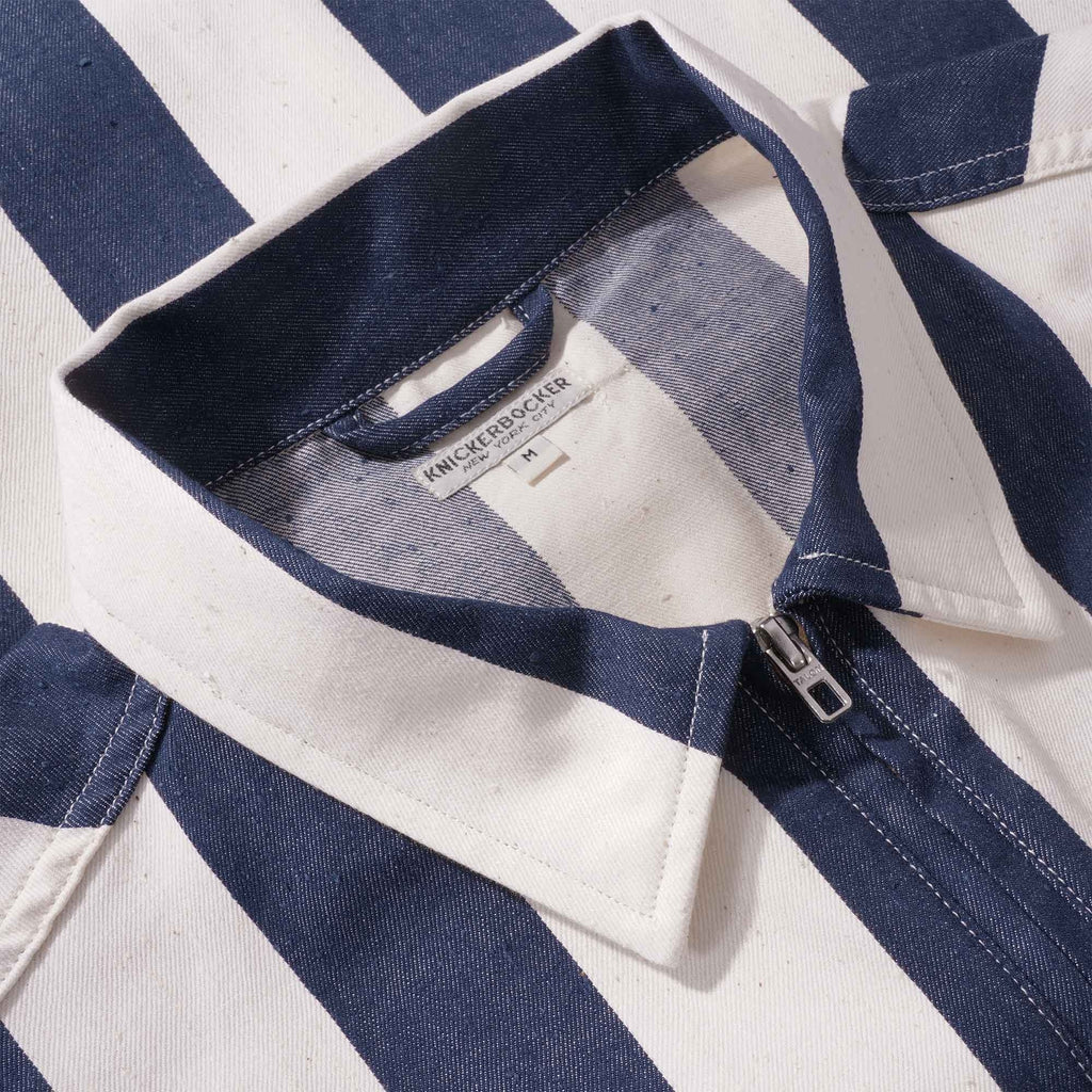 Knickerbocker 37 Pullover Shirt - Blue/White