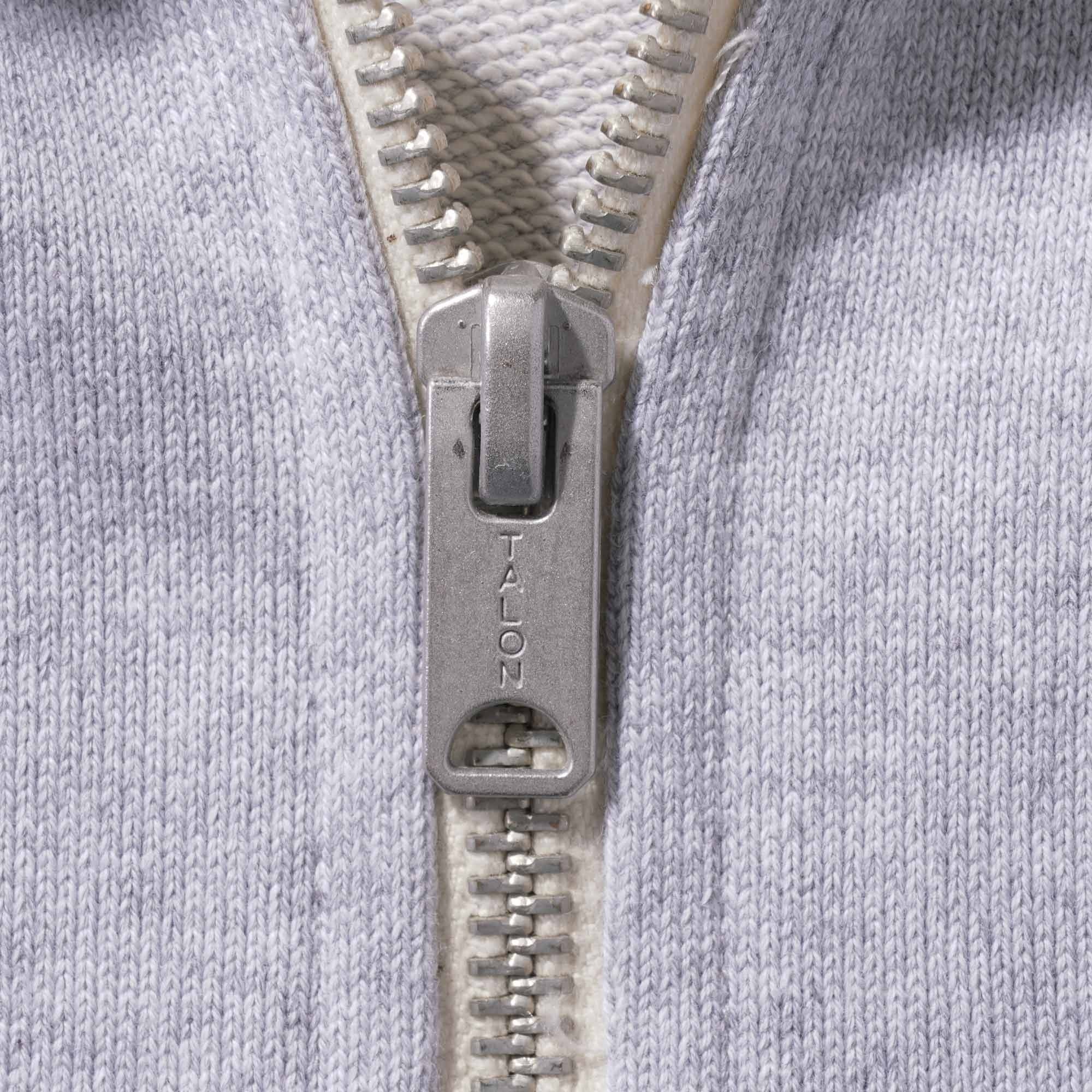 Knickerbocker Quarter Zip Sweatshirt - Heather Grey