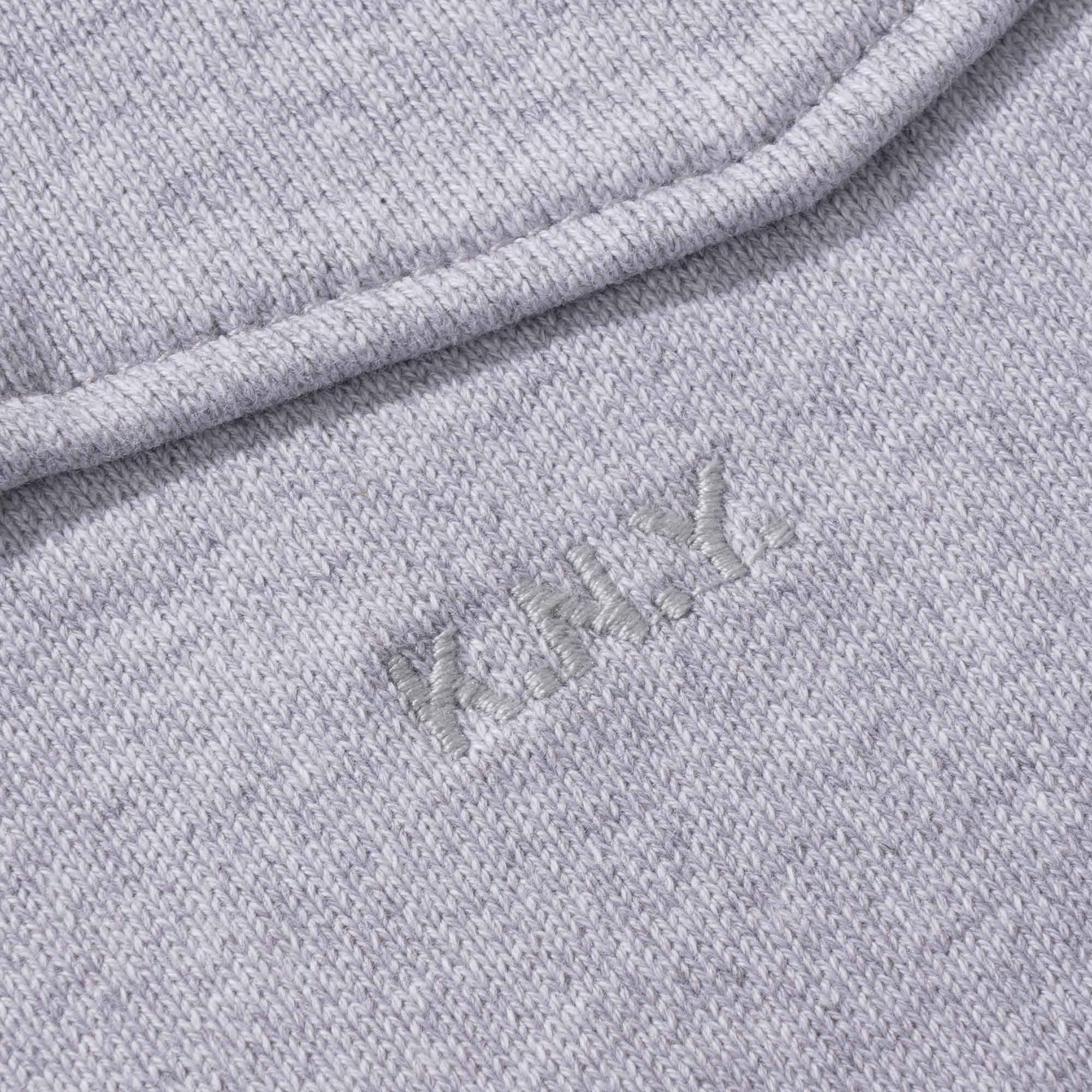 Knickerbocker Quarter Zip Sweatshirt - Heather Grey